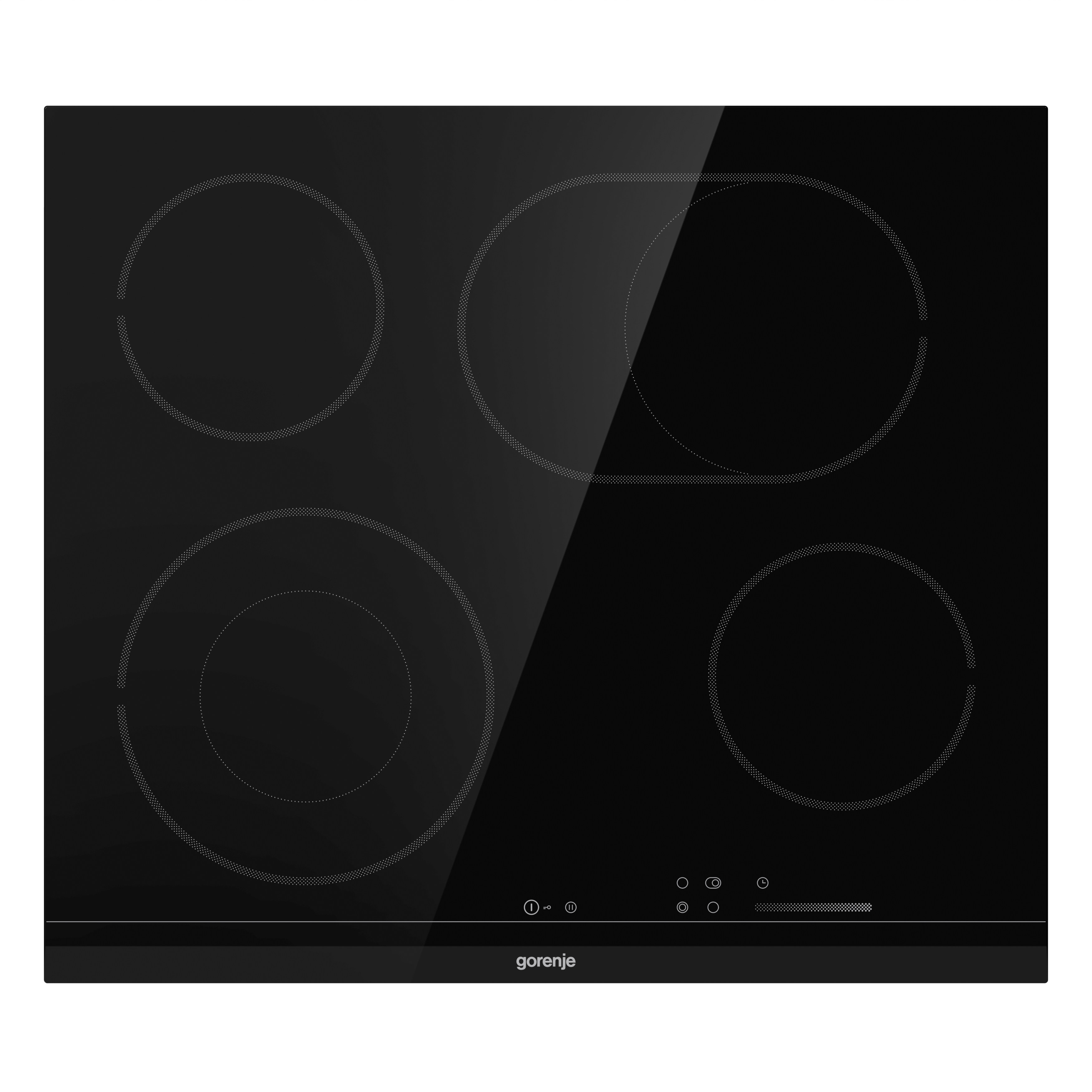 Gorenje ECS643BCSC beépíthető kerámia főzőlap bővíthető zónás, 59.5x52x5.4 cm