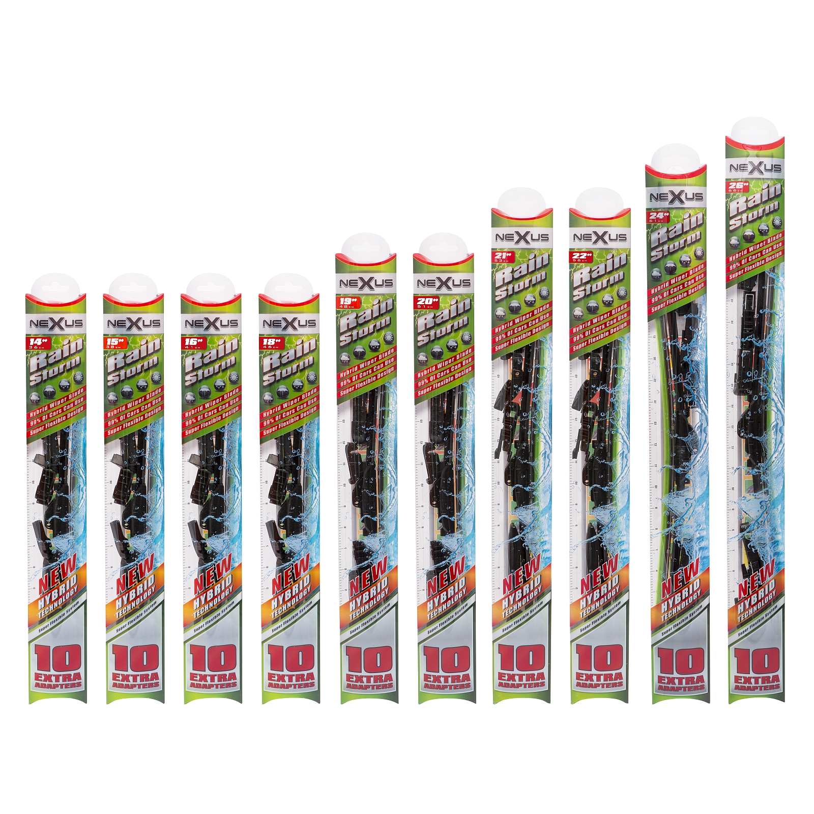 Nexus 55740 Rain Storm 20"/51 cm professzionális univerzális ablaktörlő
