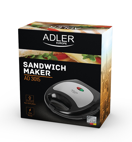 Adler AD3015 szendvicssütő AD3015