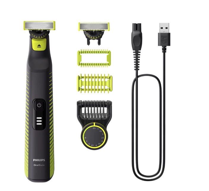 Philips QP6507/23 rezgőkéses borotva, száraz nedves használat, fekete szín 