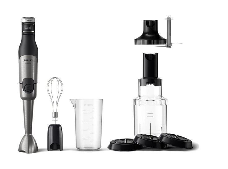 Philips HR2684/00 botmixer szett, 1200W, fekete