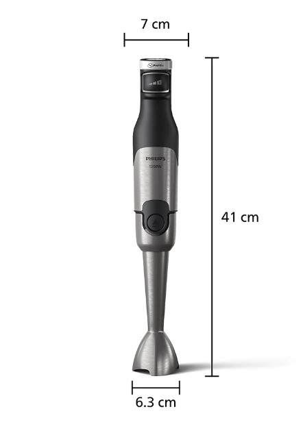 Philips HR2684/00 botmixer szett, 1200W, fekete