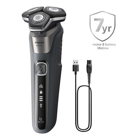 Philips S5887/30 körkéses borotva, száraz nedves használat, szénszürke szín 