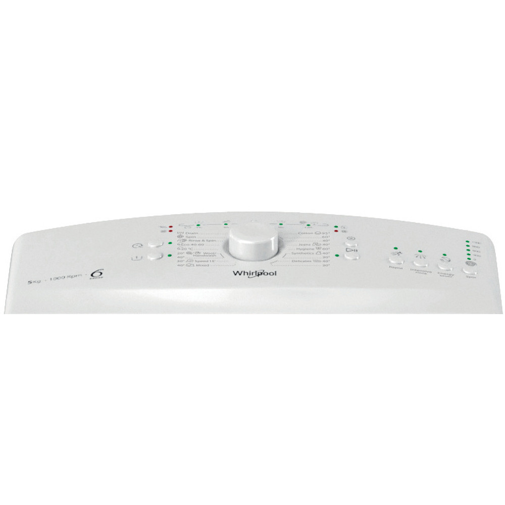 Whirlpool TDLR 5040L EU/N felültöltős mosógép, 40x60x90 cm 