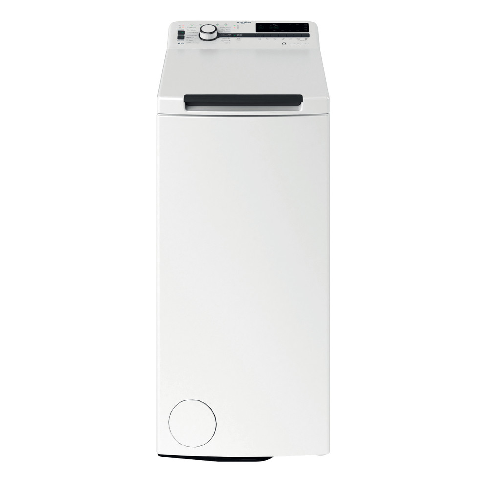 Whirlpool TDLRA 6261BS EU/N felültöltős mosógép, 6 kg, inverter motor, 40x60x90 cm