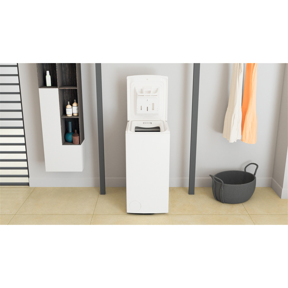 Whirlpool TDLRB7232BS EU/N felültöltős mosógép ZEN techológia, extra csendes Direct Drive motor, 7 kg, 40x60x90 cm 