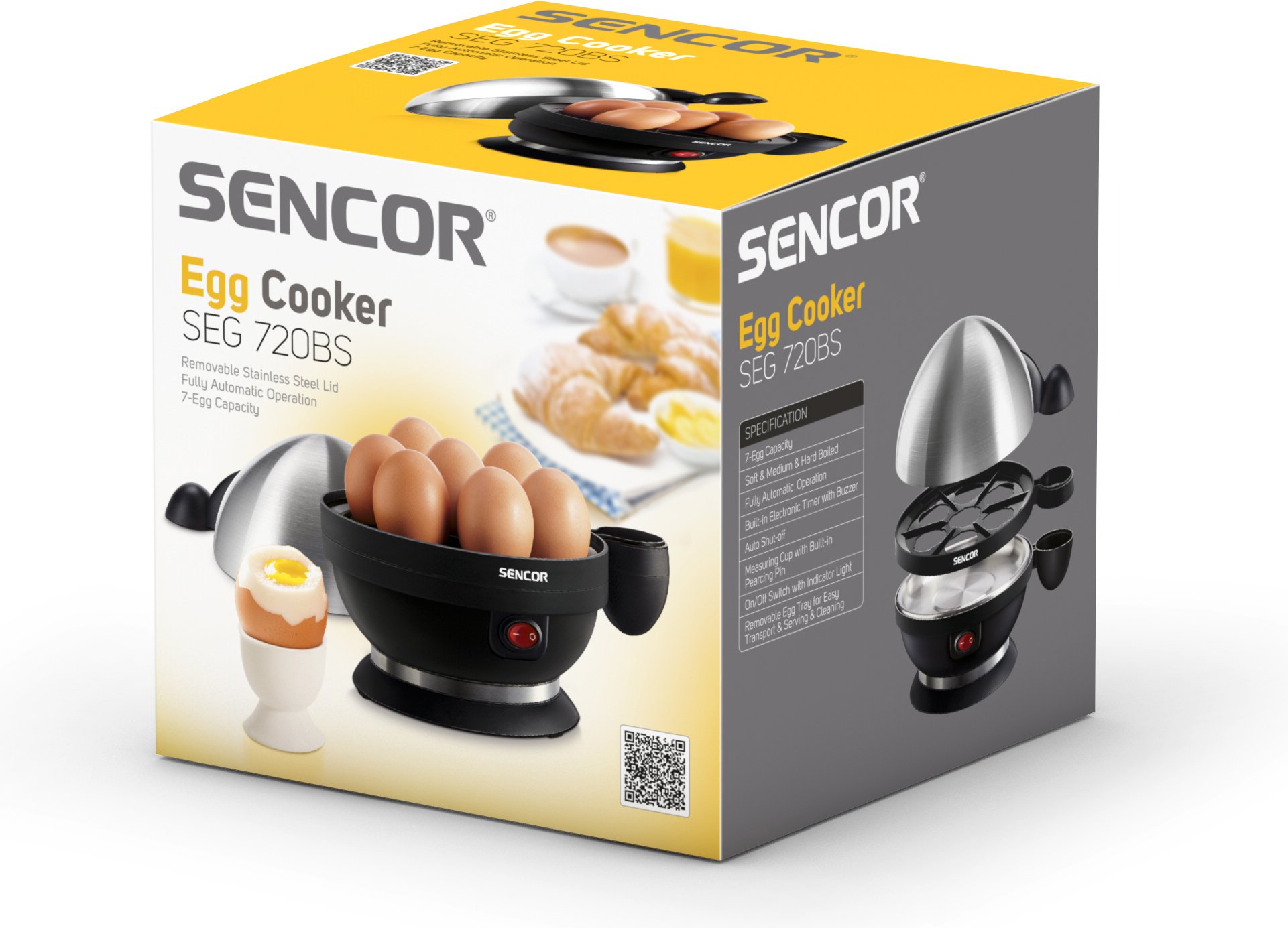 Sencor SEG 720BS tojásfőző SEG720BS