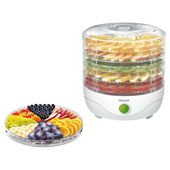 Sencor SFD750WH Gyümölcsaszaló