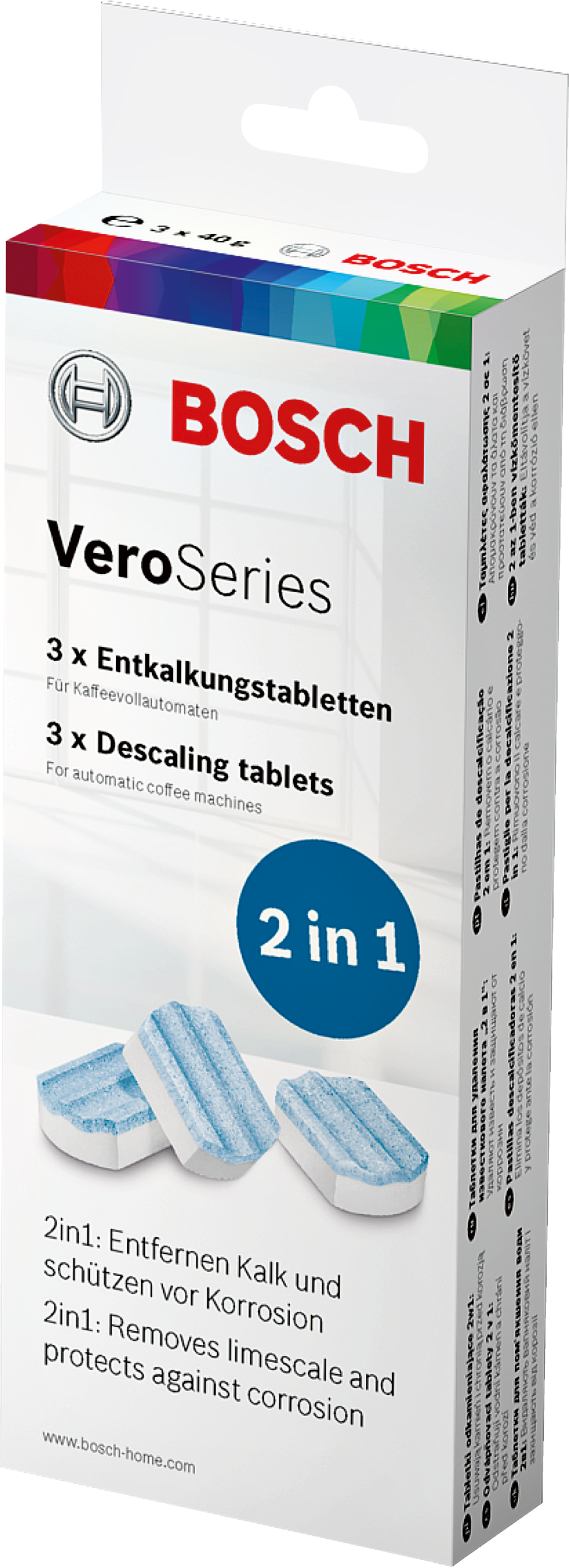 Bosch TCZ8002A vizkőtelenítő tabletta 3db