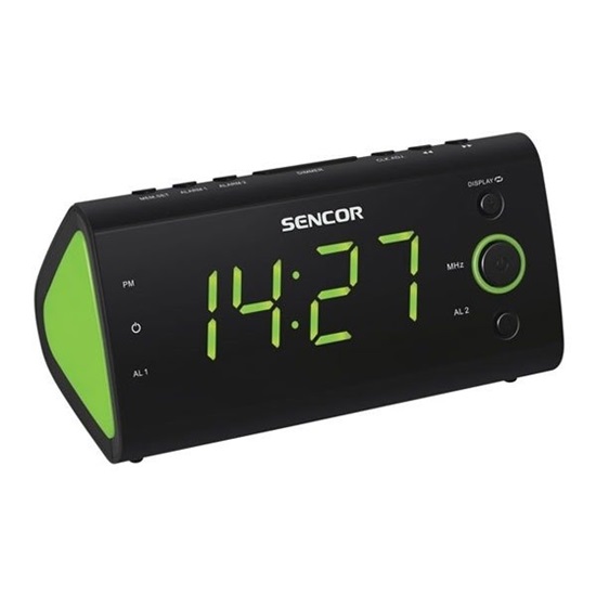 Sencor SRC170GN rádiós ébresztőóra