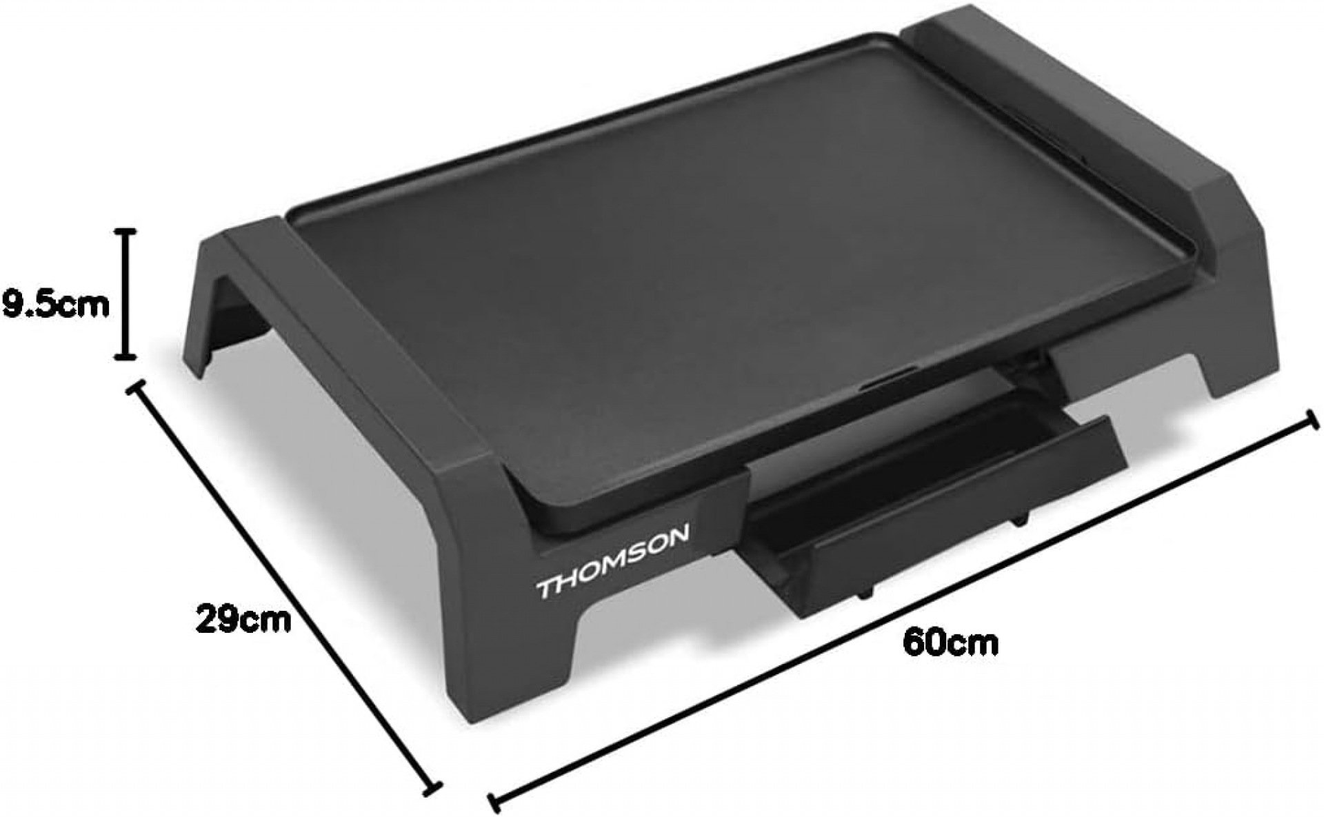Thomson THPL935A elektromos grill fekete, 60X29X9,5cm, 2200W