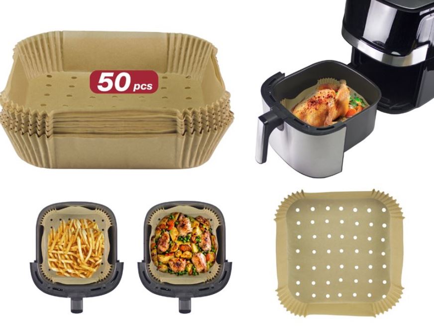 Beper C103ACC003 univerzális sütőpapír 5-10l kapacítású olaj nélküli sütőkhöz 50db 