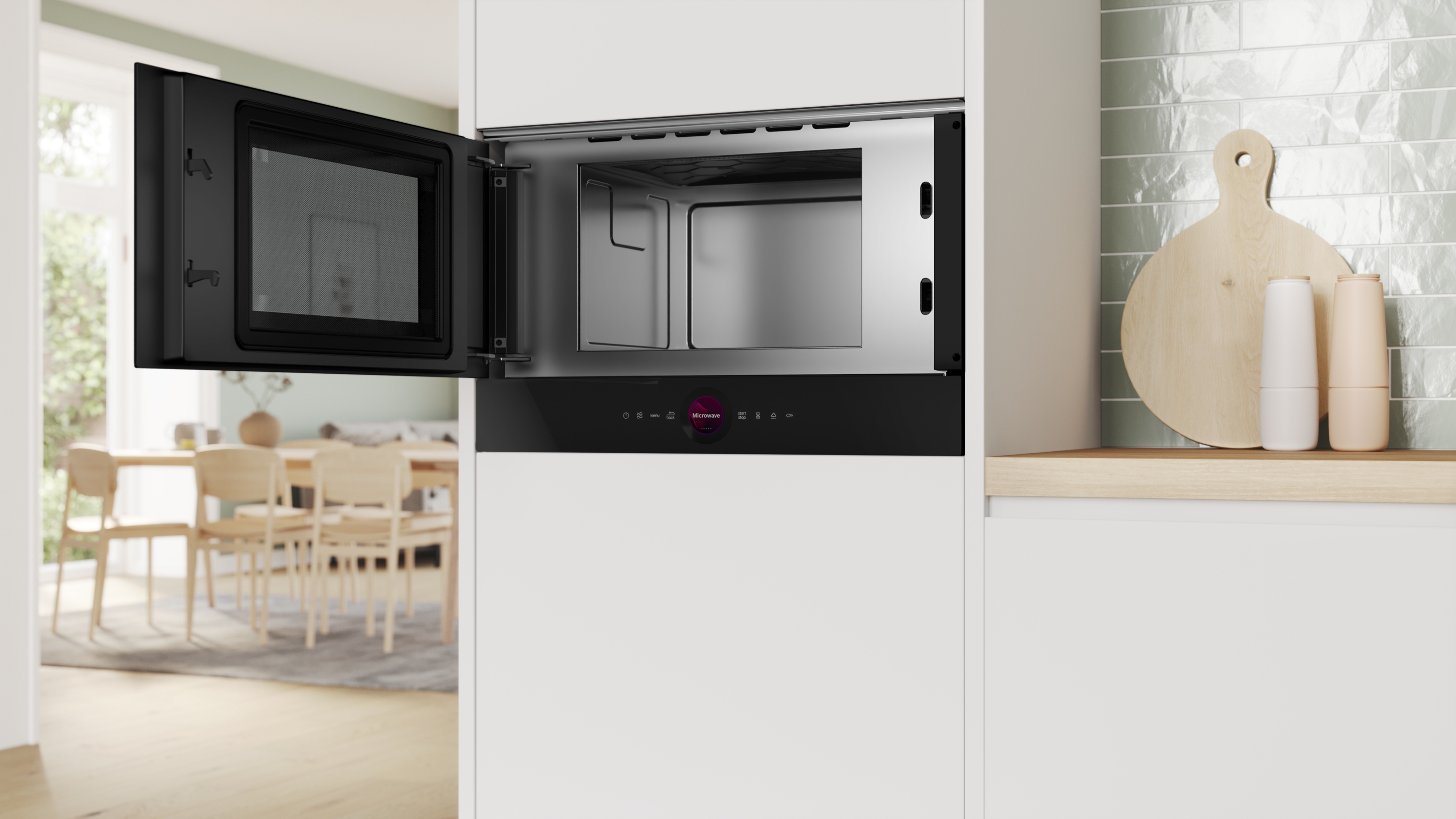 Bosch BFL7221B1, Beépíthető mikrohullámú sütő
