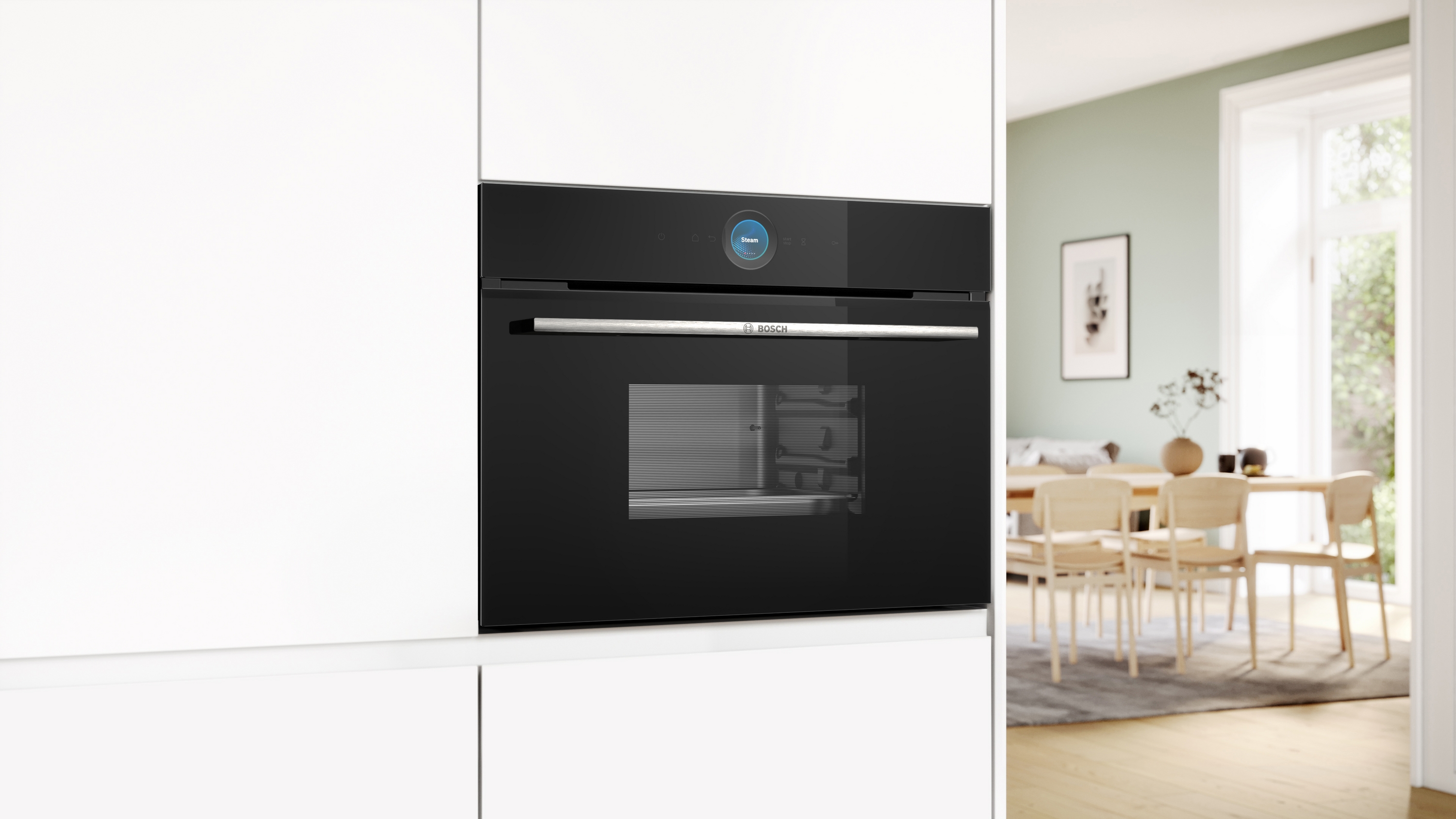 Bosch CDG714XB1, Beépíthető gőzpároló