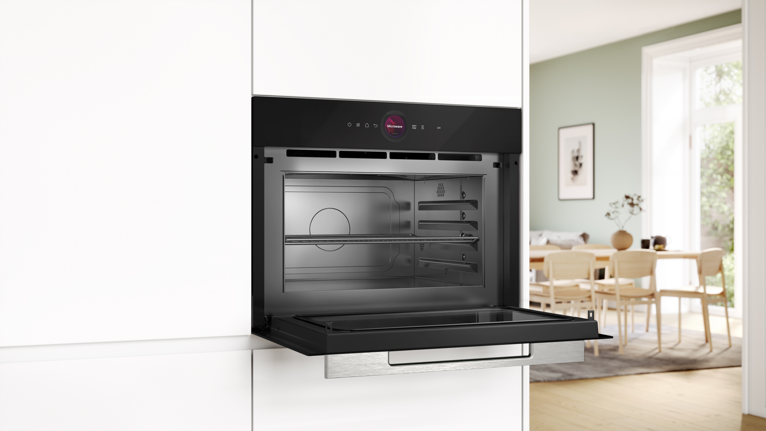 Bosch CEG732XB1, Beépíthető mikrohullámú sütő