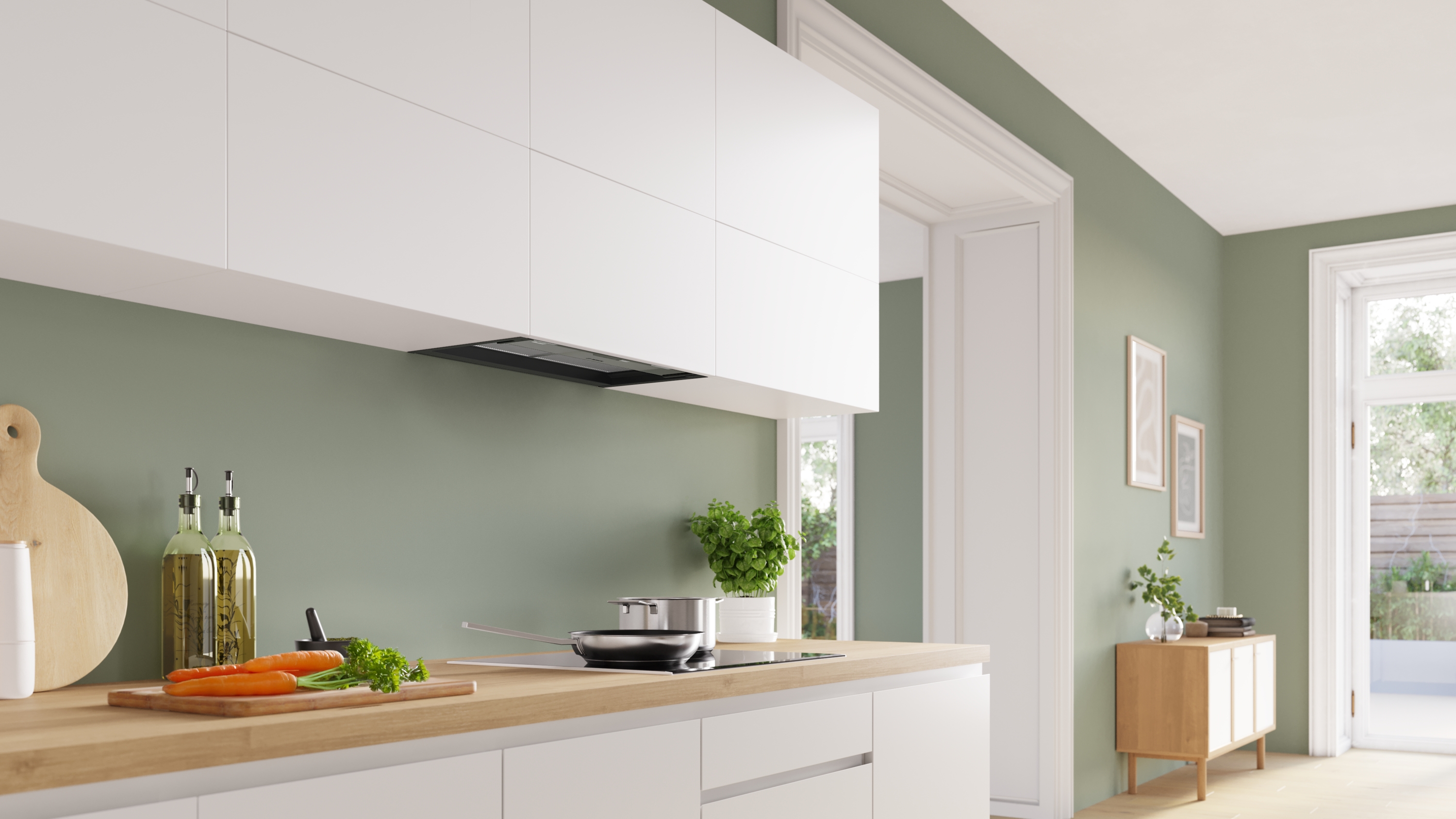 Bosch DBB65CC60, integrált kialakítású páraelszívó