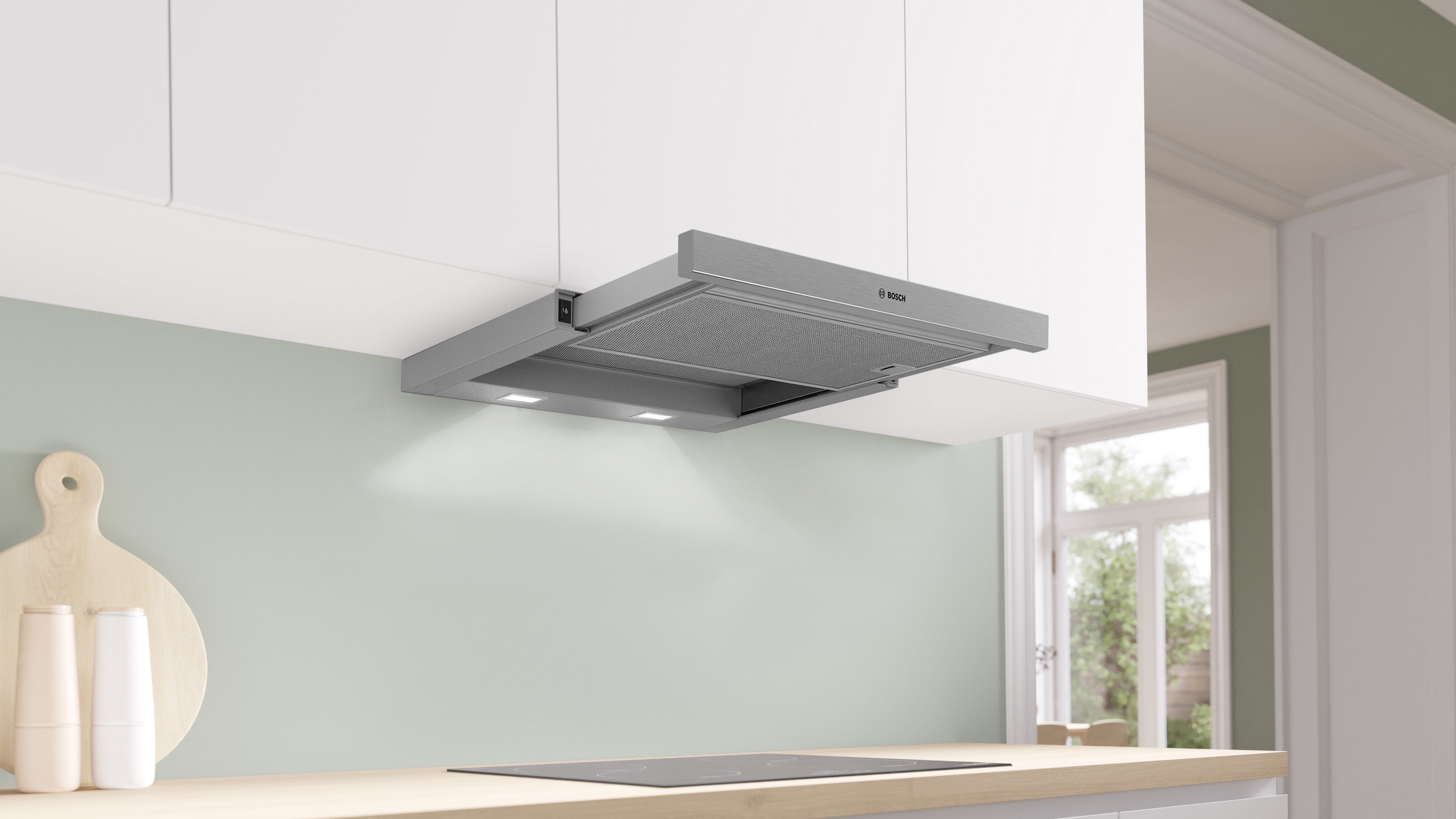 Bosch DFL064W54, Teleszkópos páraelszívó