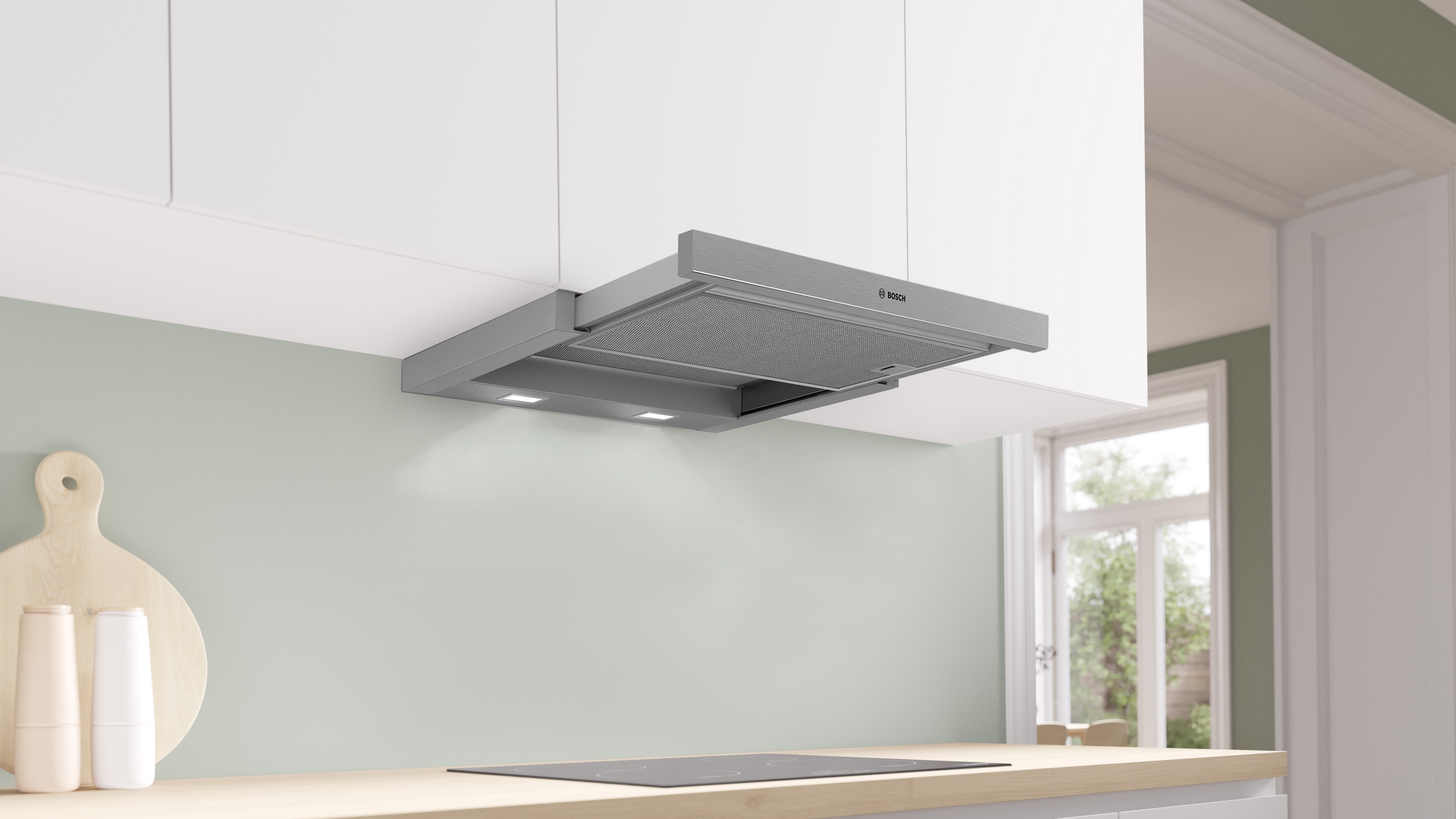Bosch DFS067A51, Teleszkópos páraelszívó