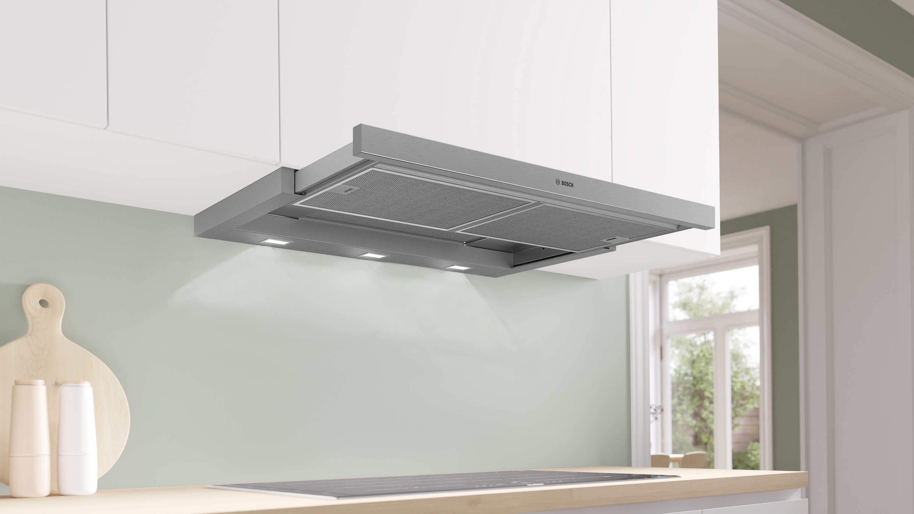 Bosch DFS097A51, Teleszkópos páraelszívó