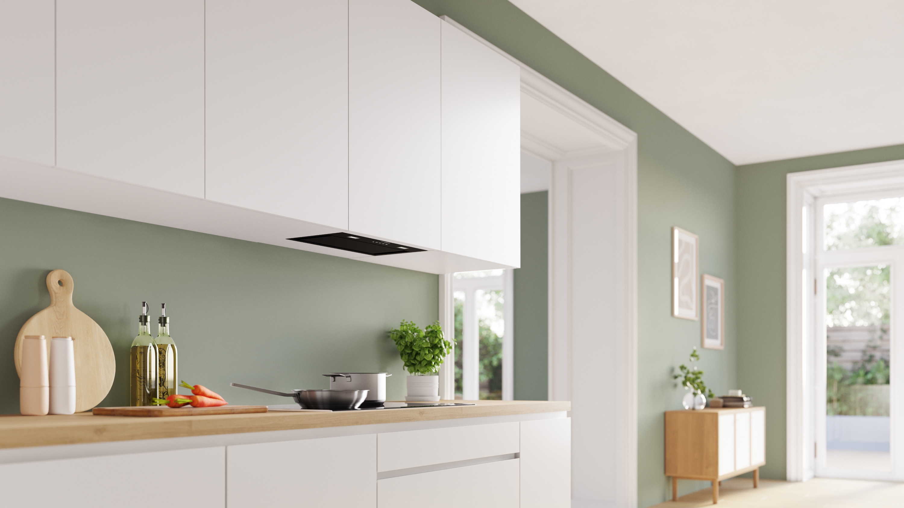Bosch DLN56AC60, Kürtős páraelszívó
