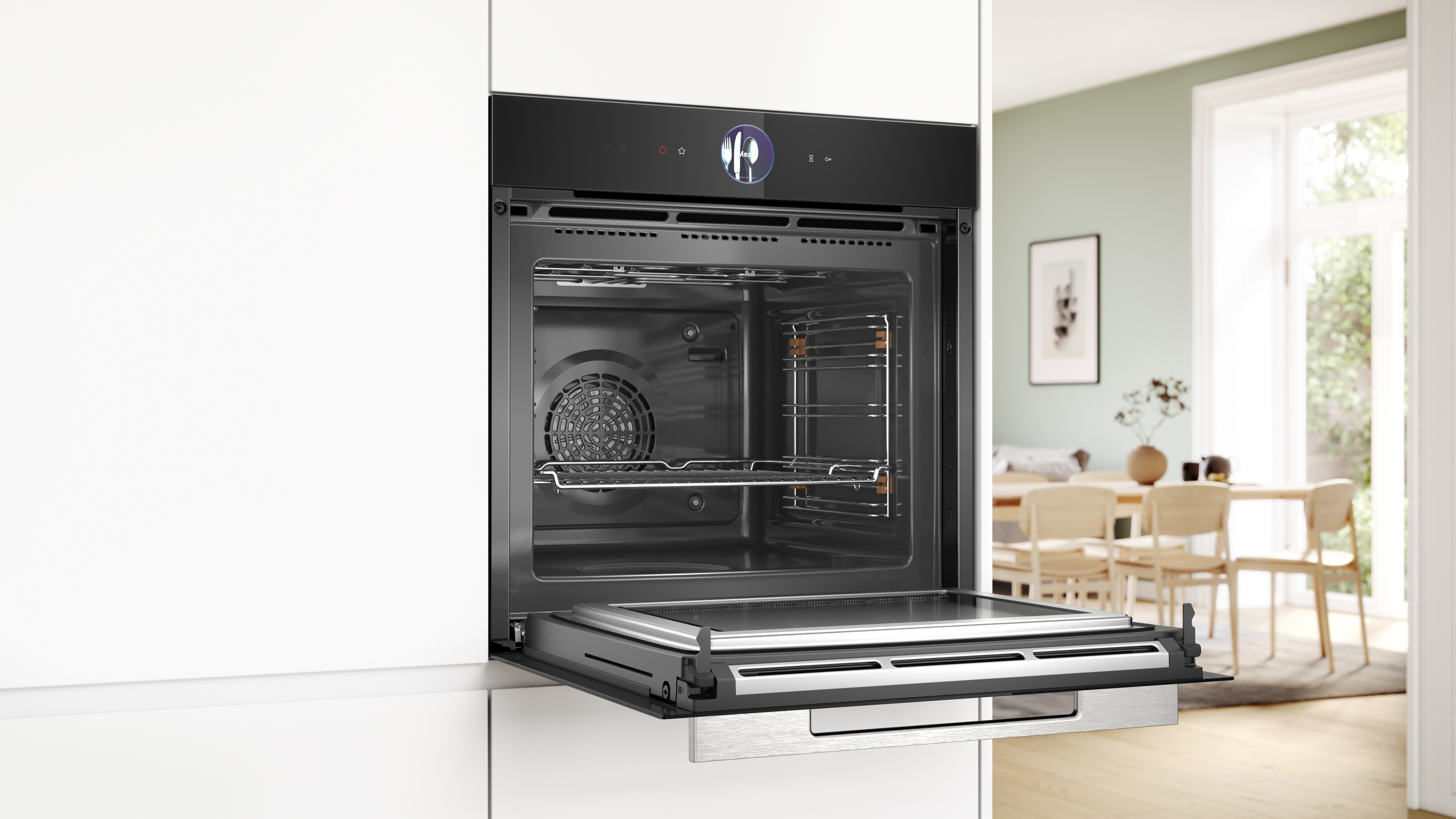 Bosch HMG7764B1, Beépíthető sütő mikrohullám funkcióval