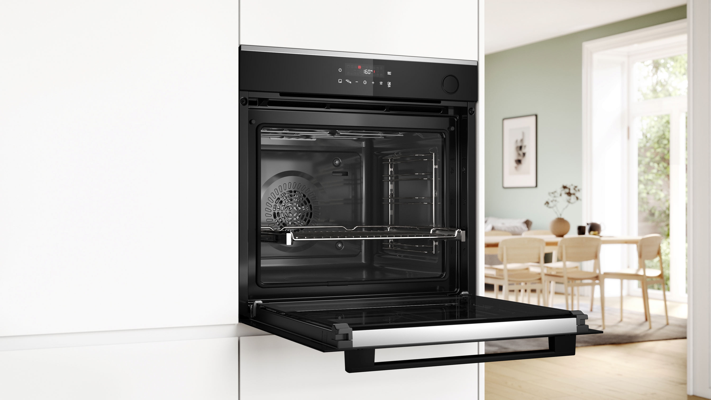 Bosch HRG272EB3, Beépíthető sütő gőz funkcióval
