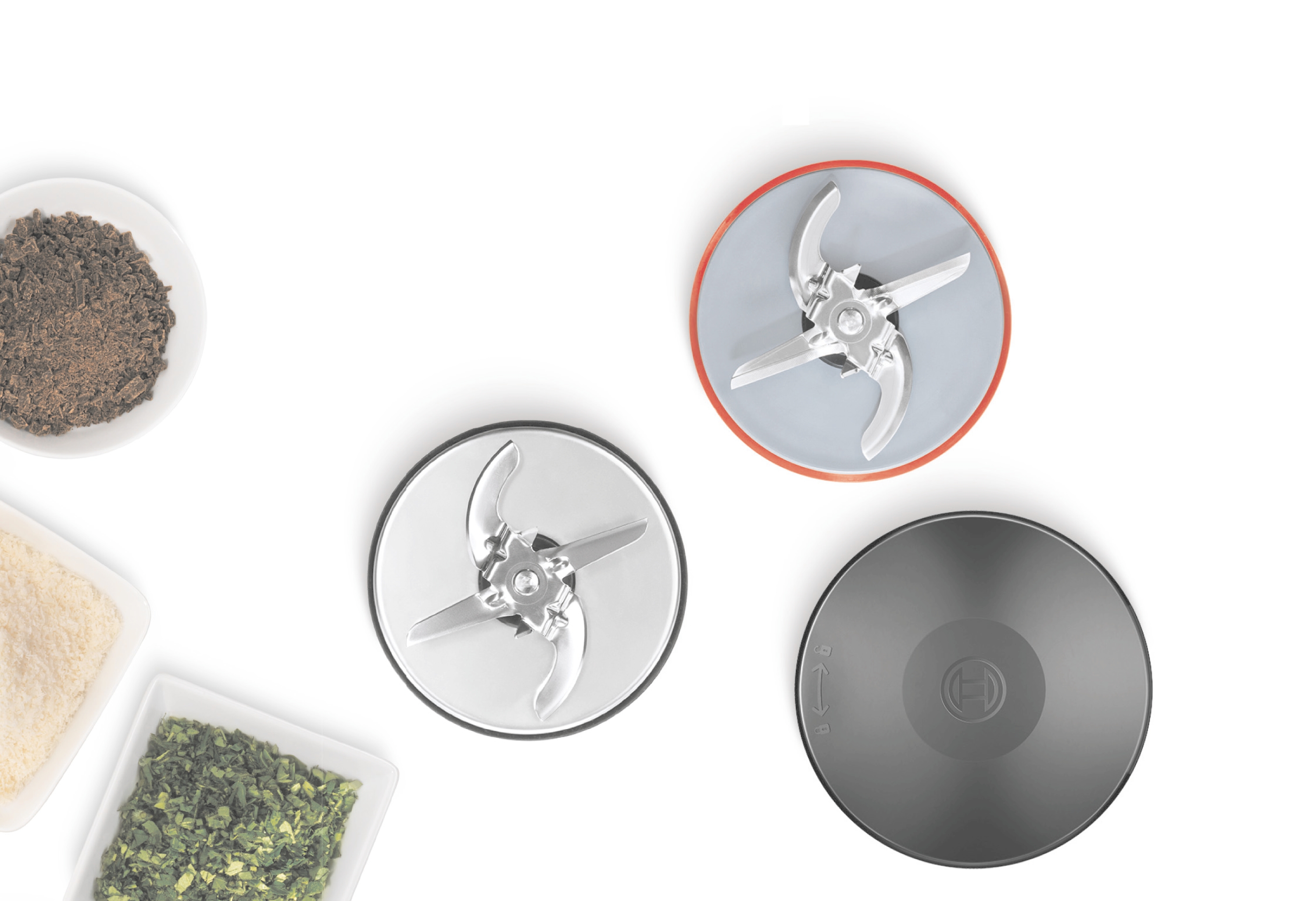 Bosch MUZ45XCG1, 3in1 többfunkciós daráló fedeles edénnyel