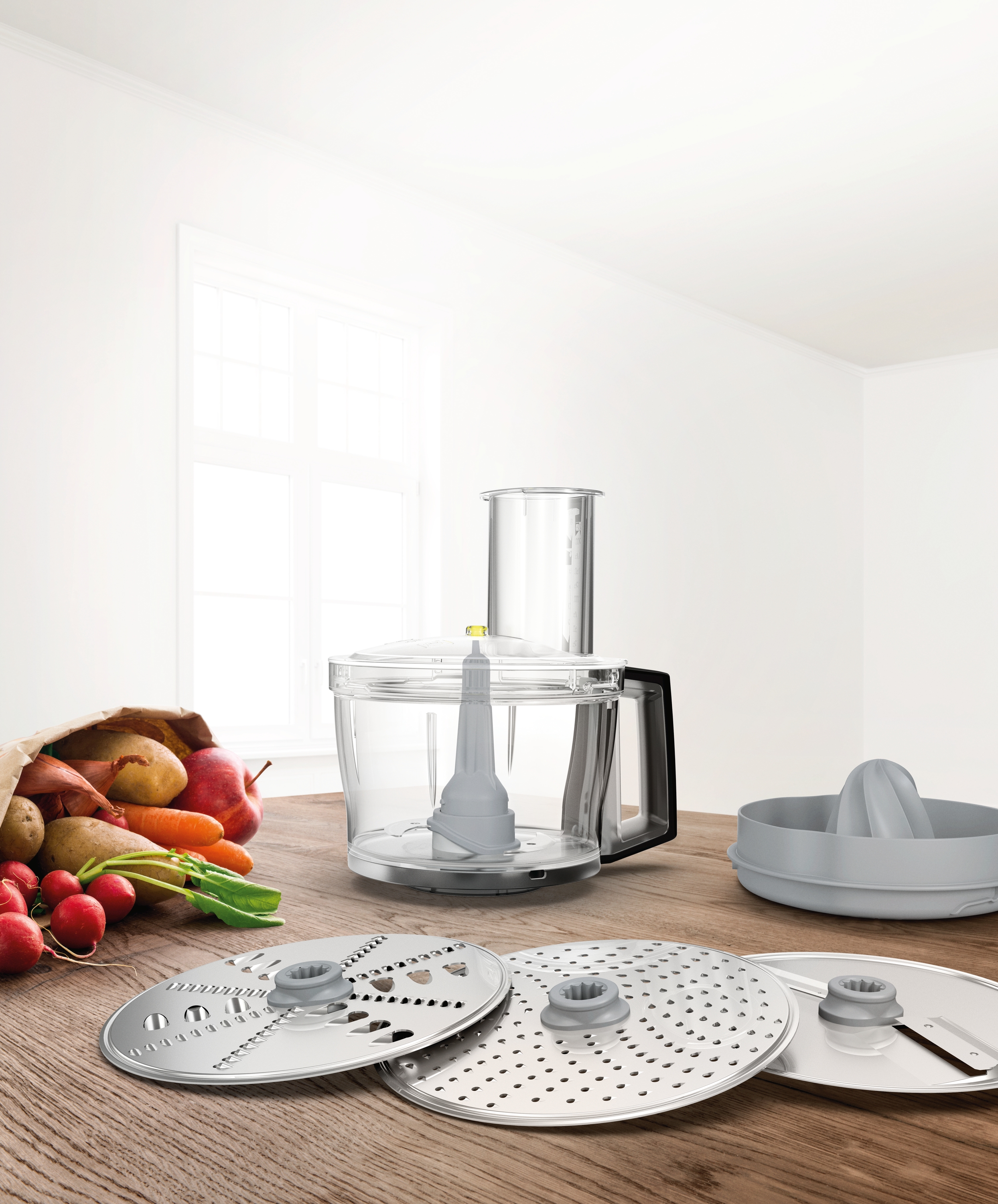 Bosch MUZ9VLP1, Multimixer és VeggieLove szeletelőkészlet