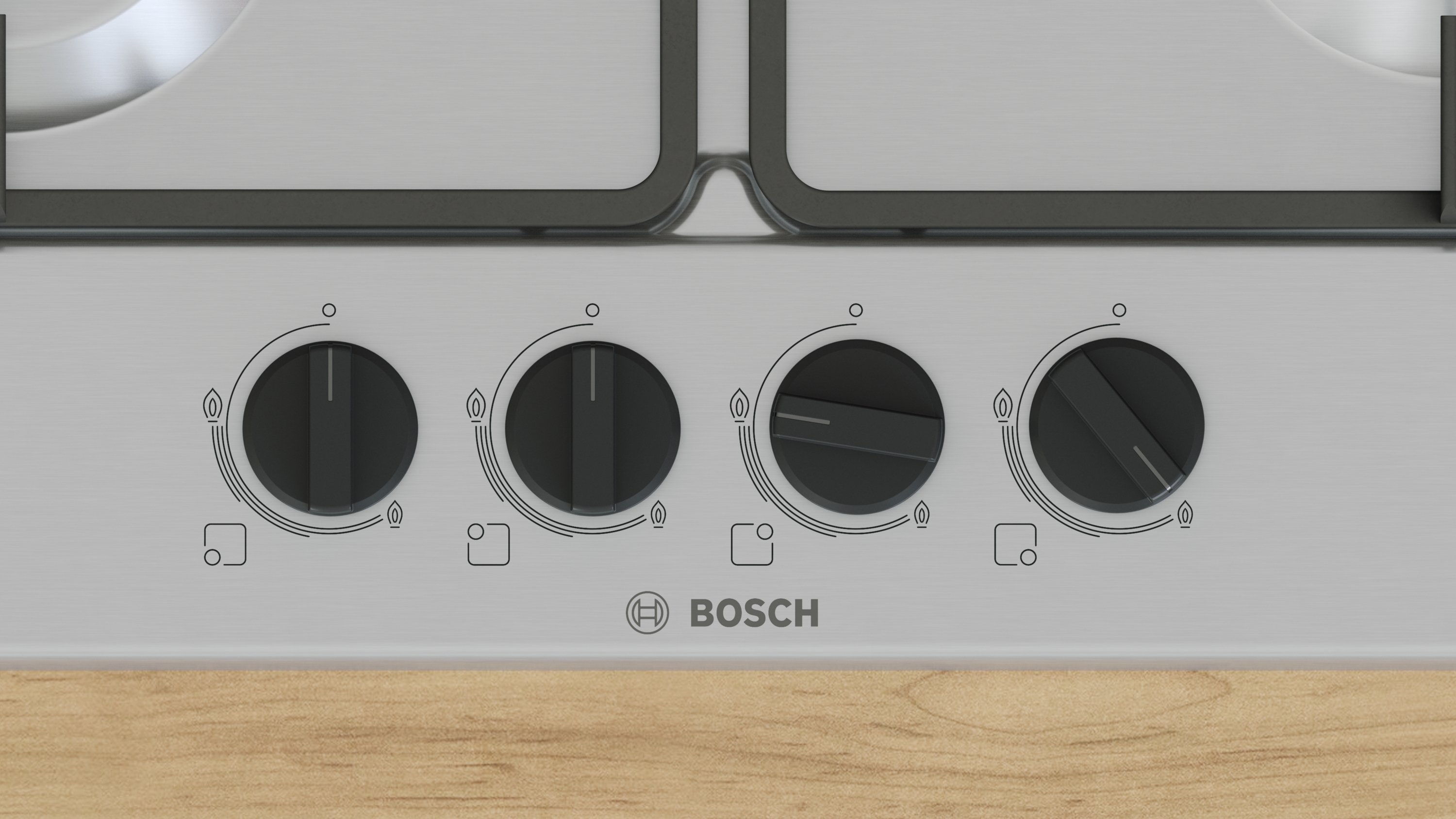 Bosch PGP6B5K60, Gáz főzőlap
