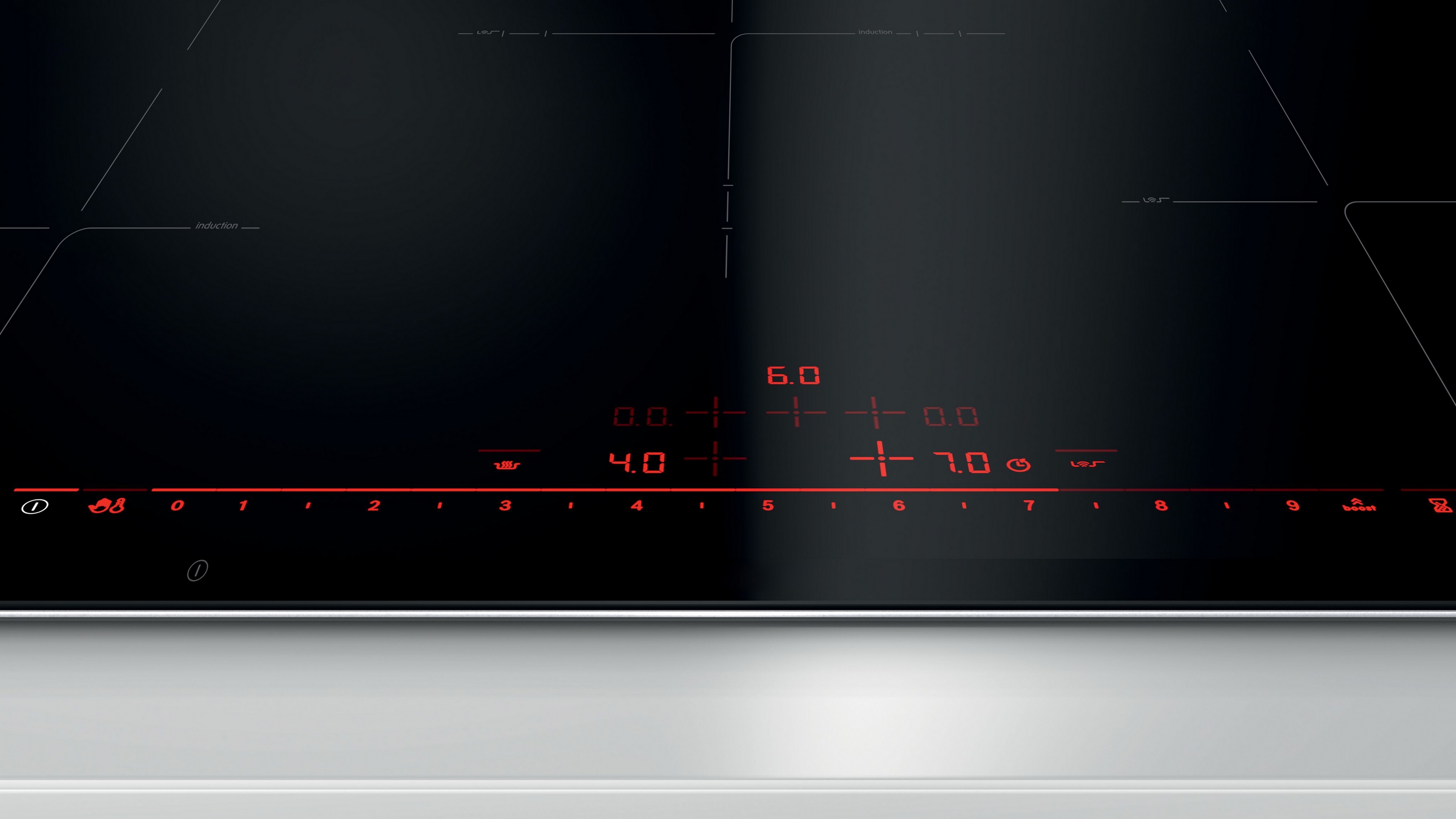 Bosch PIV975DC1E, Indukciós főzőlap
