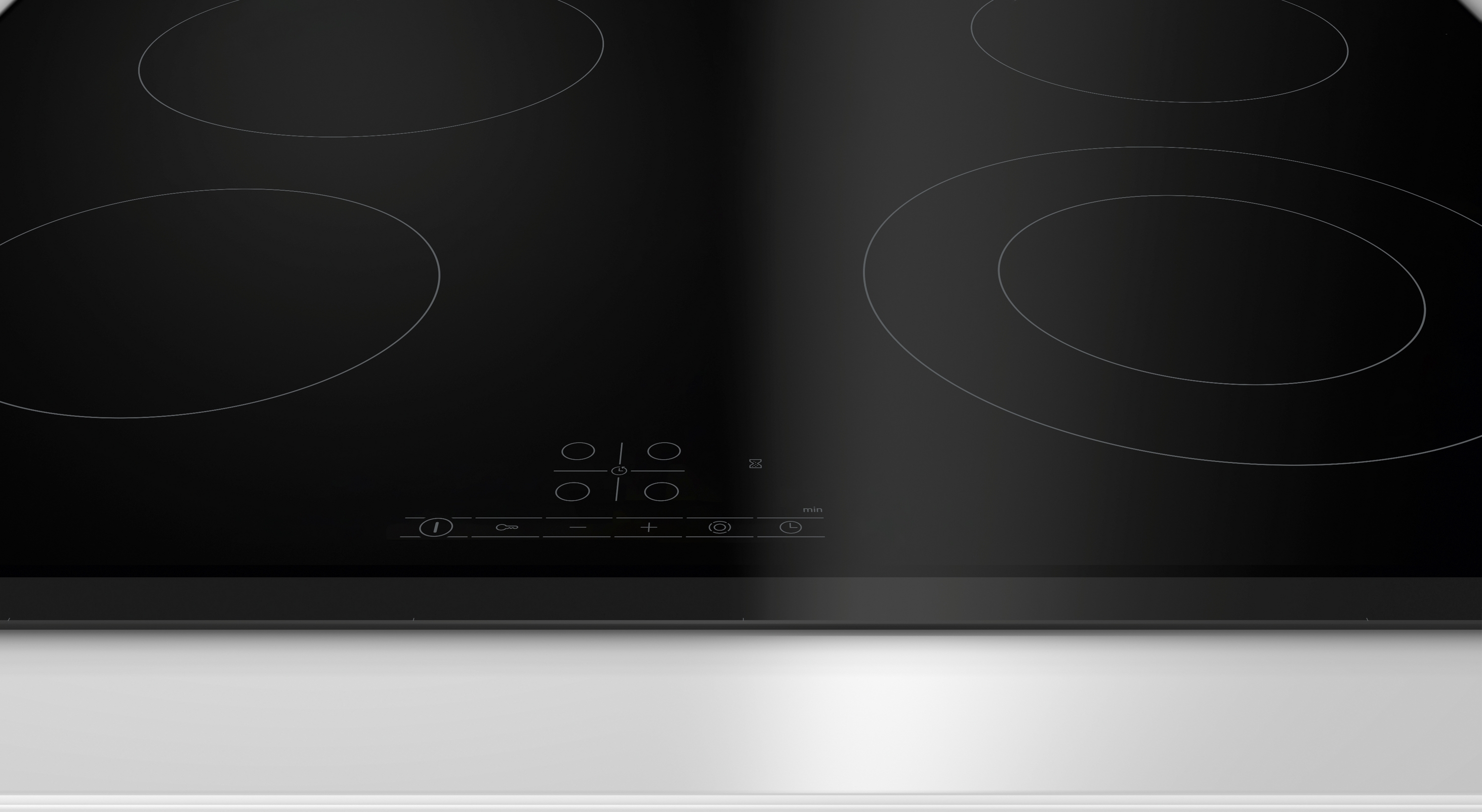 Bosch PKF631BB2E, Üvegkerámia főzőlap