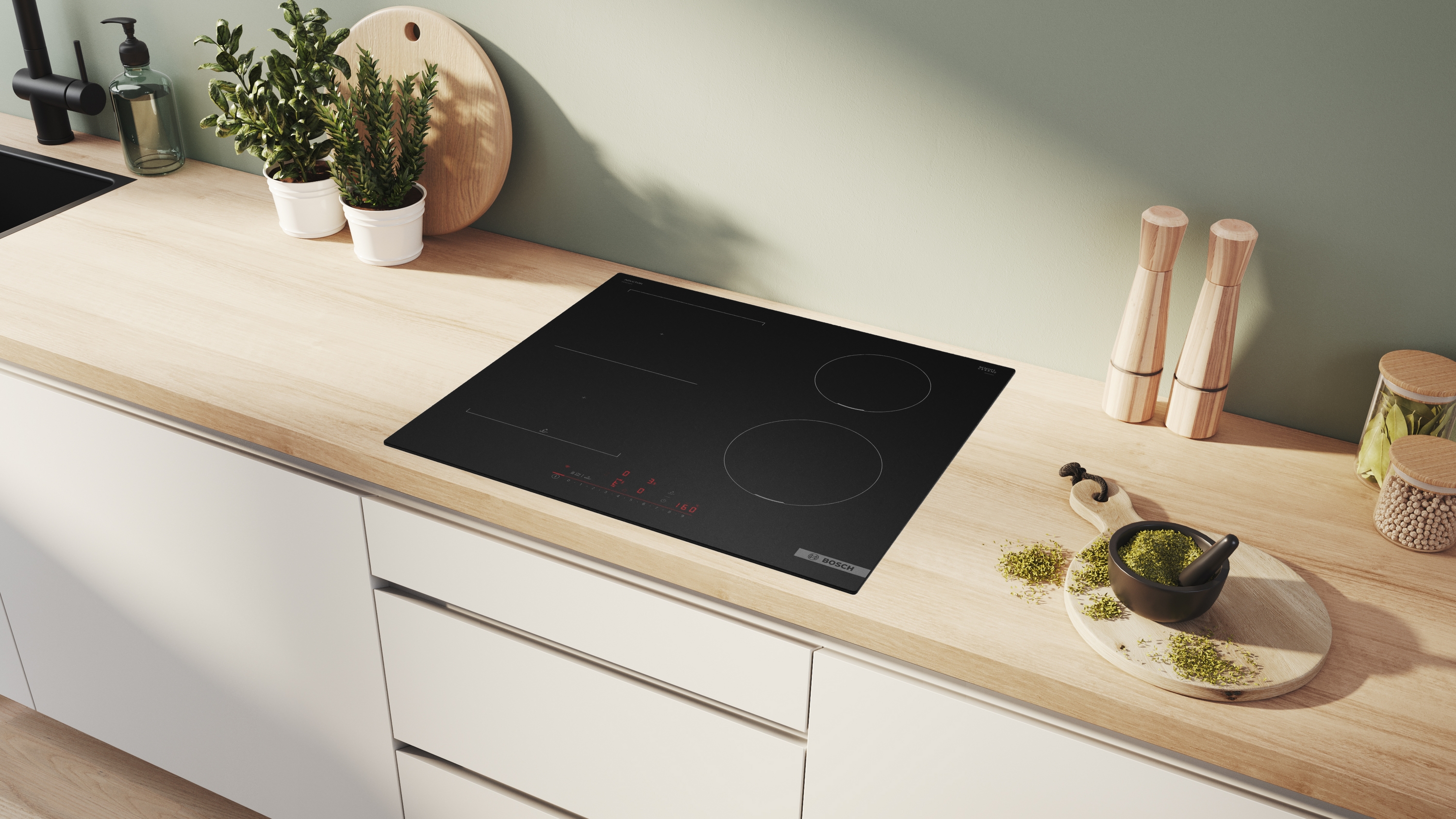 Bosch PVS61AHC1E, Indukciós főzőlap