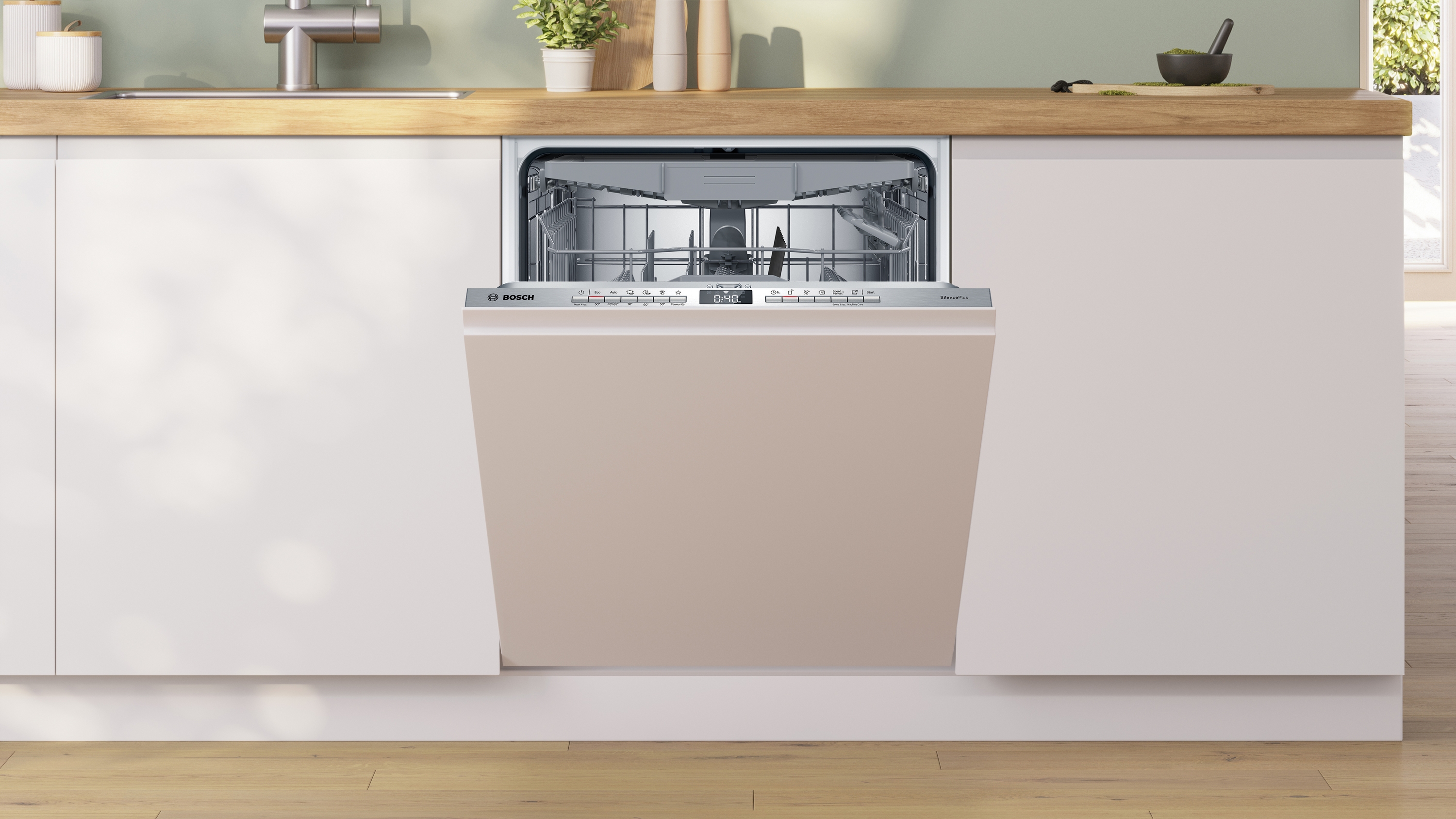 Bosch SBH4ECX28E, Beépíthető mosogatógép