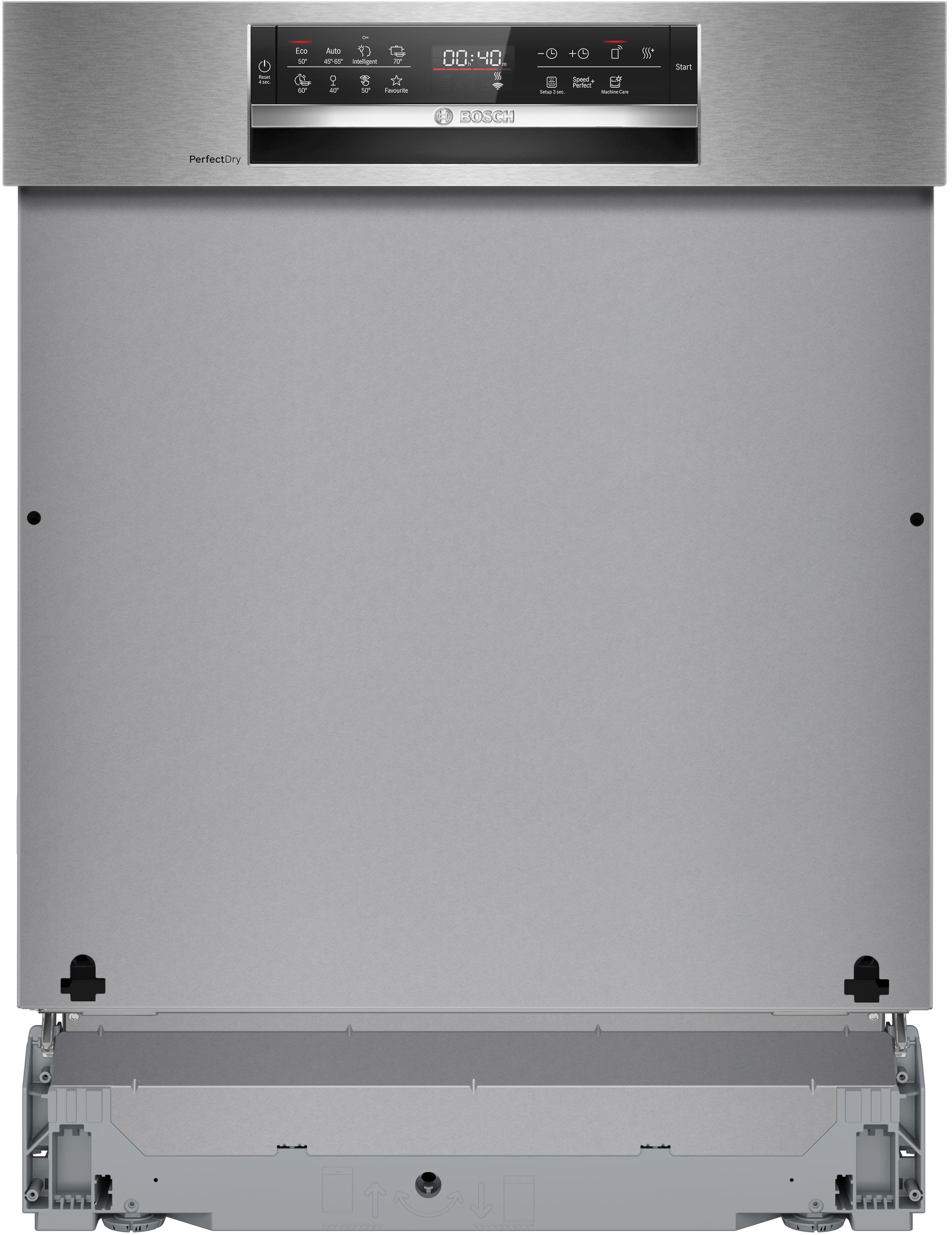 Bosch SMI6ZCS16E, Félig beépíthető mosogatógép