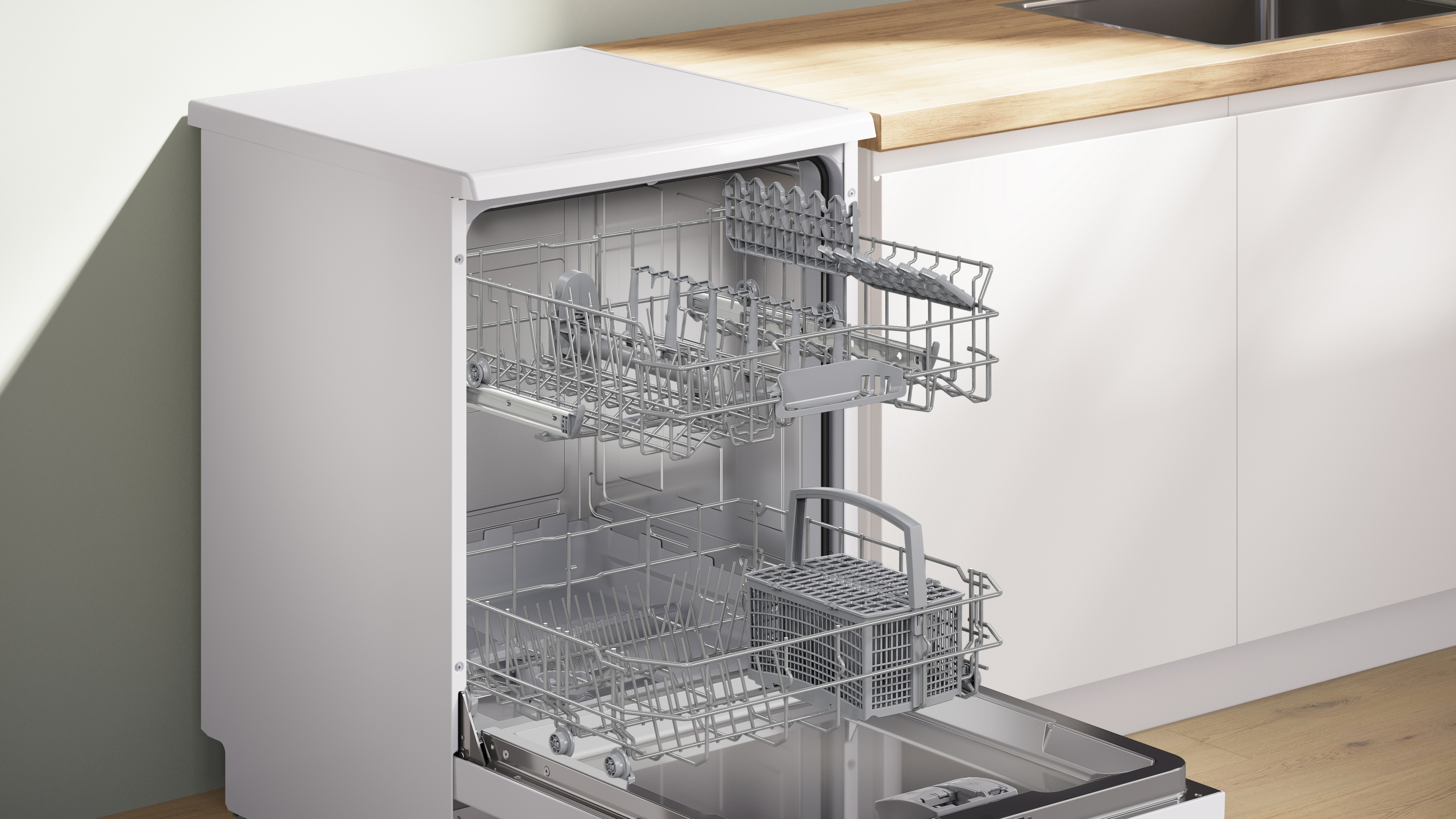 Bosch SMS25AW10F, Szabadonálló mosogatógép