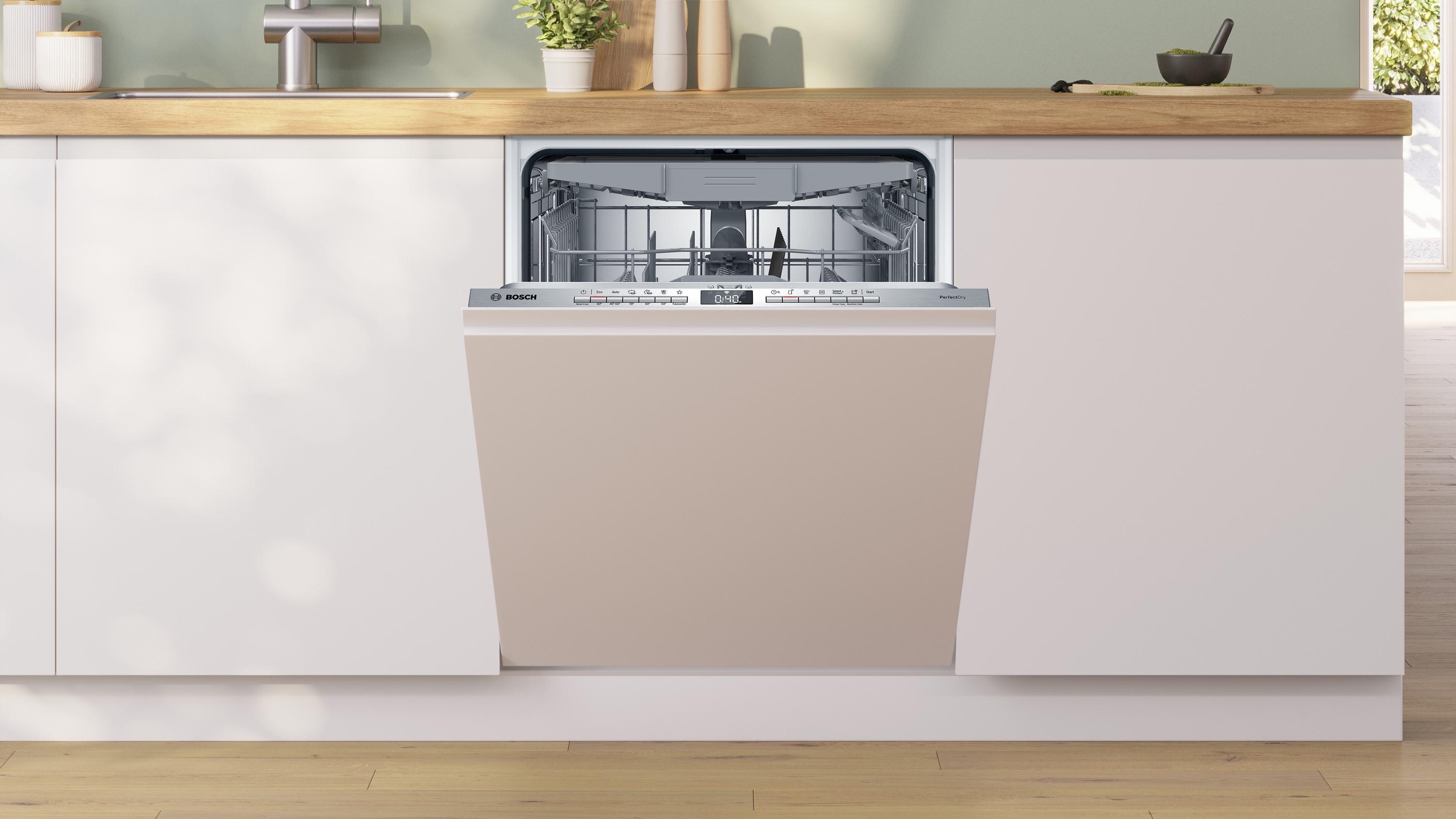 Bosch SMV6YCX15E, Beépíthető mosogatógép