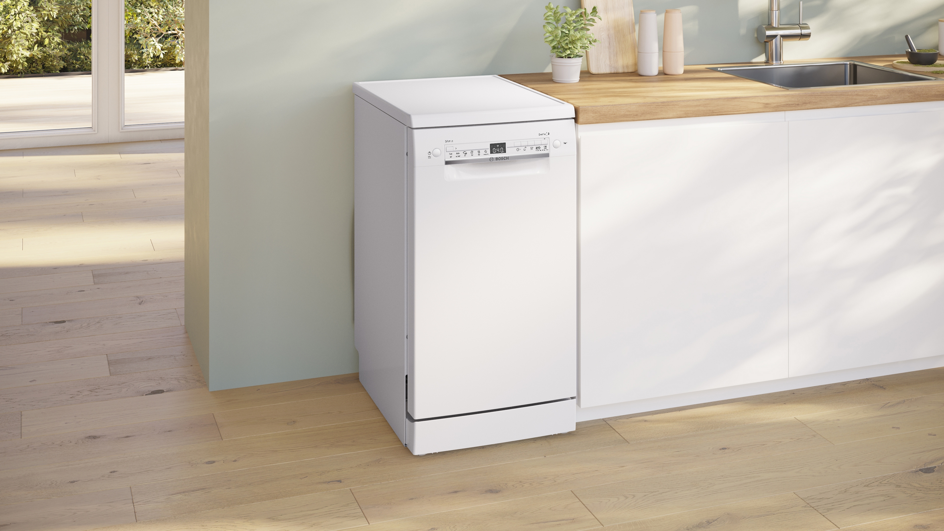 Bosch SPS2HKW55E, Szabadonálló mosogatógép