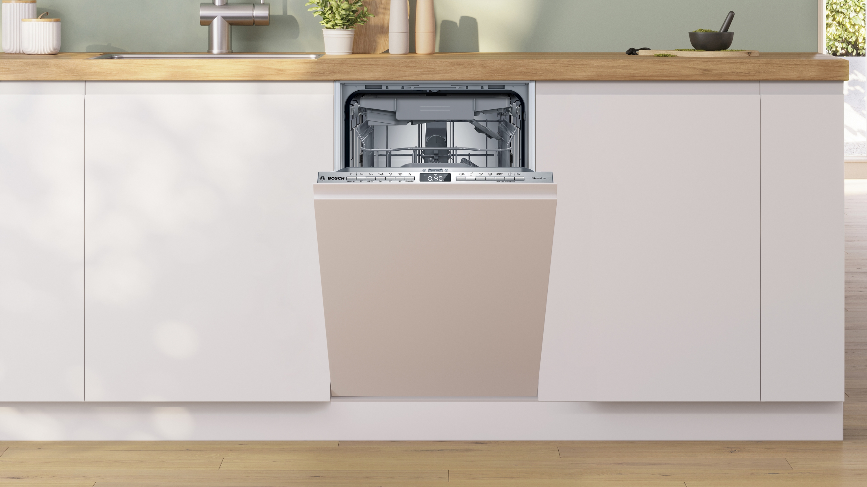 Bosch SPV4HMX12E, Beépíthető mosogatógép