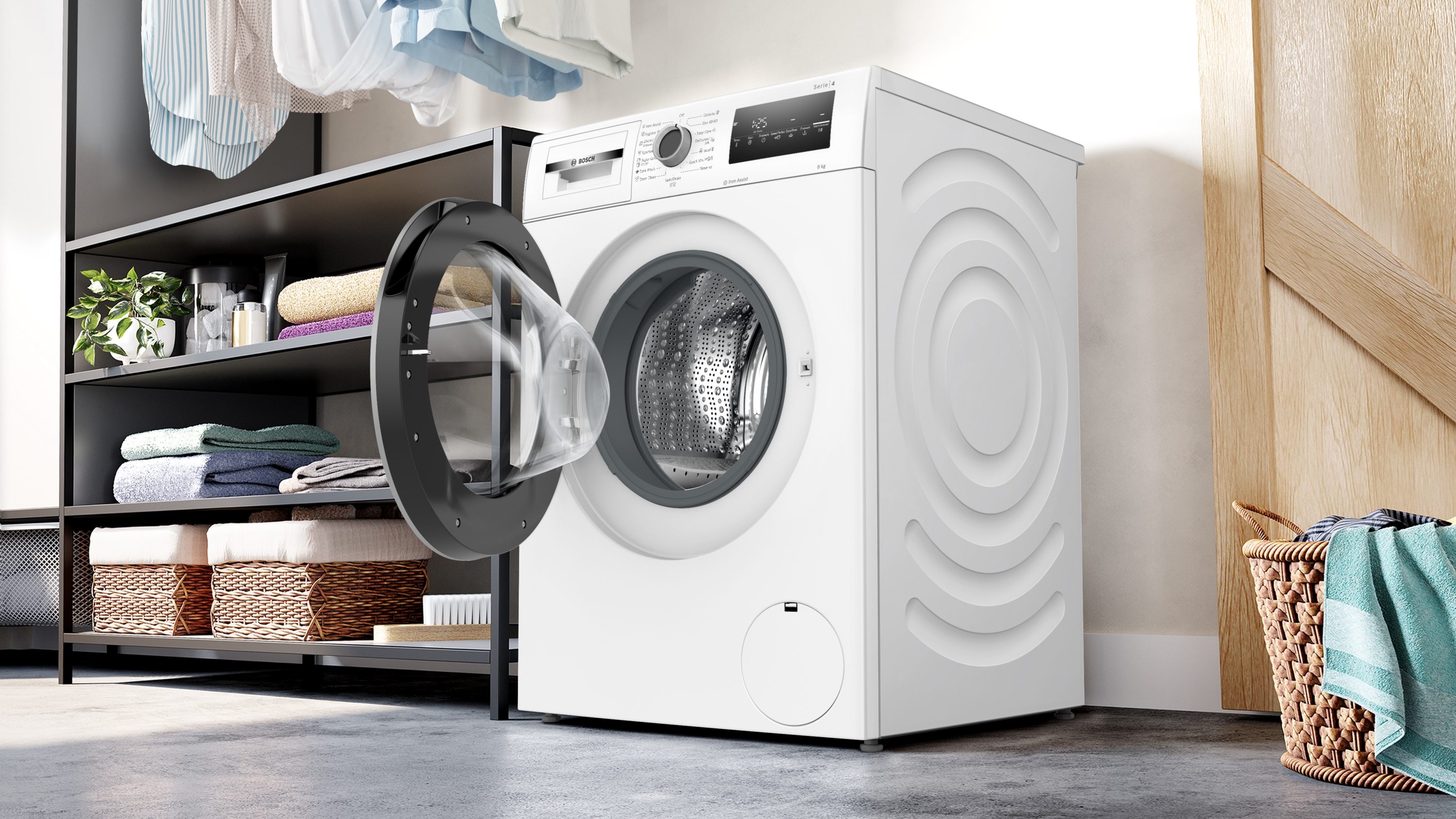 Bosch WAN2426NBY, Elöltöltős mosógép