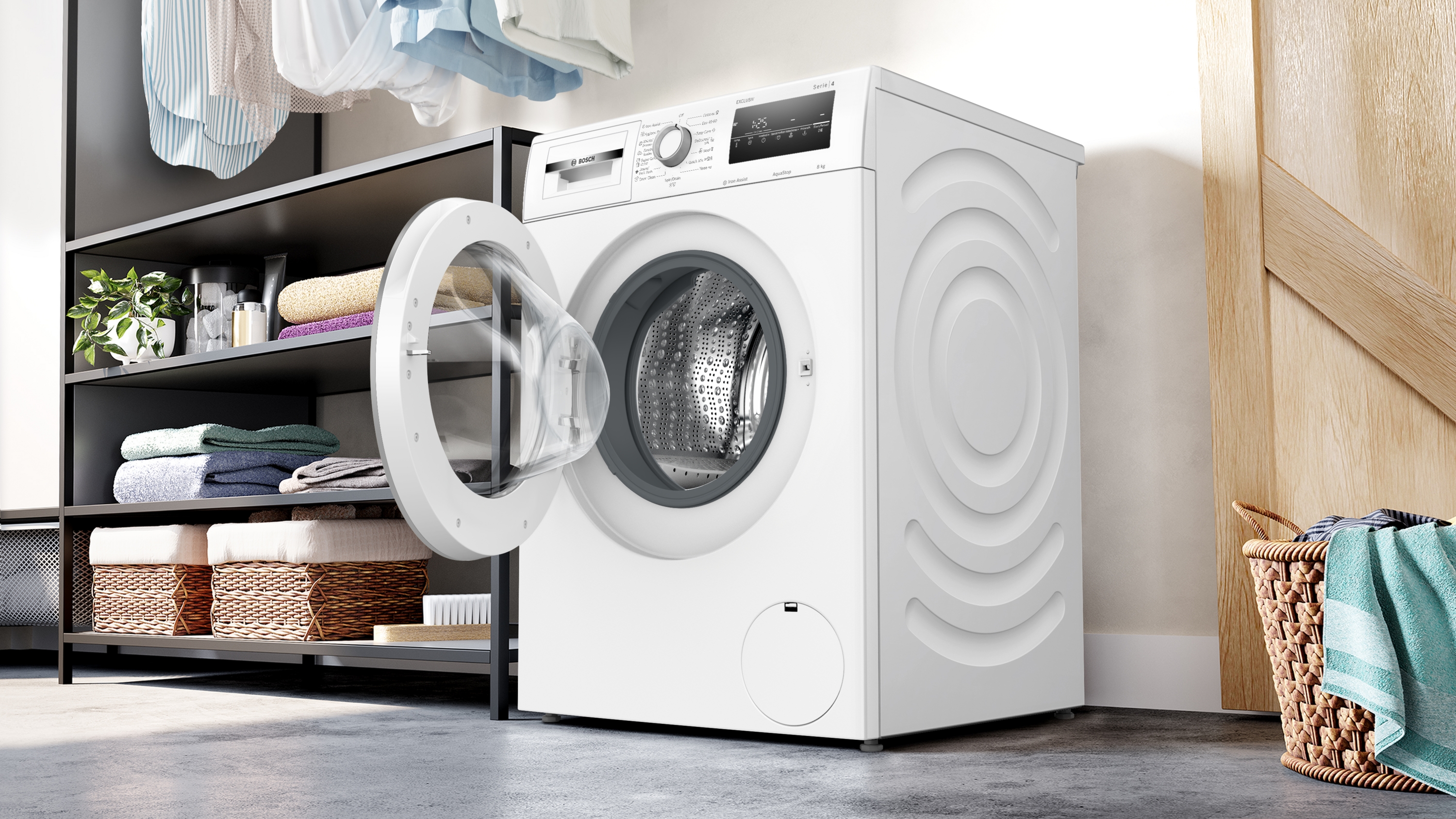 Bosch WAN2829NBY, Elöltöltős mosógép