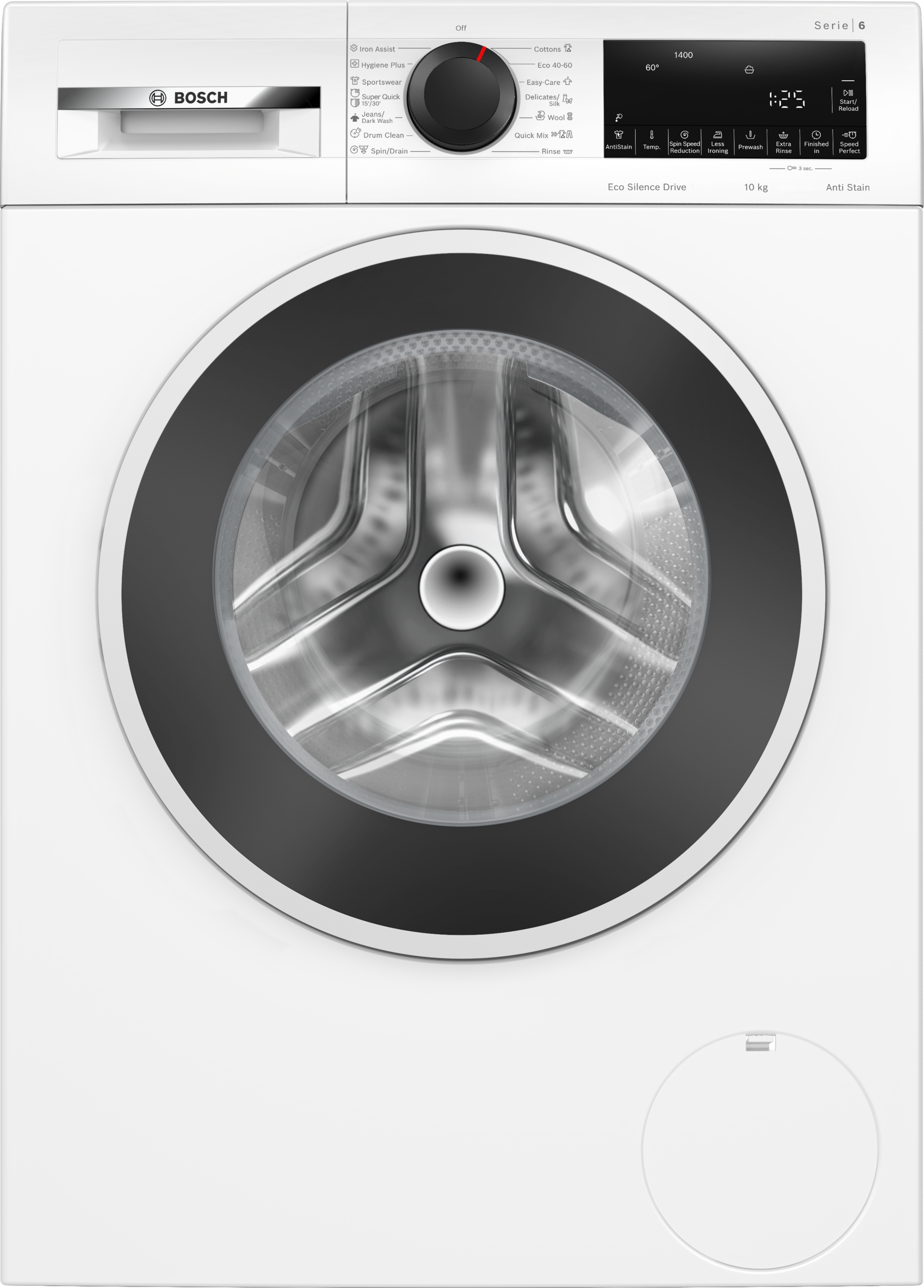 Bosch WGG2540NBY, Elöltöltős mosógép