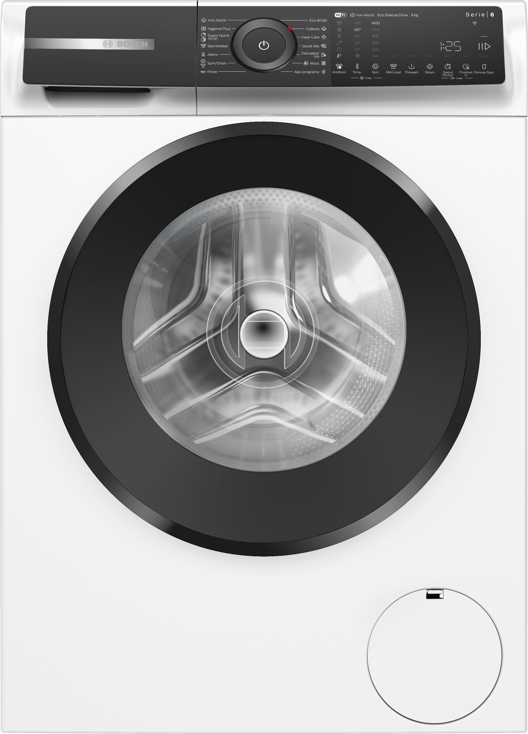 Bosch WGH24400BY, Elöltöltős mosógép