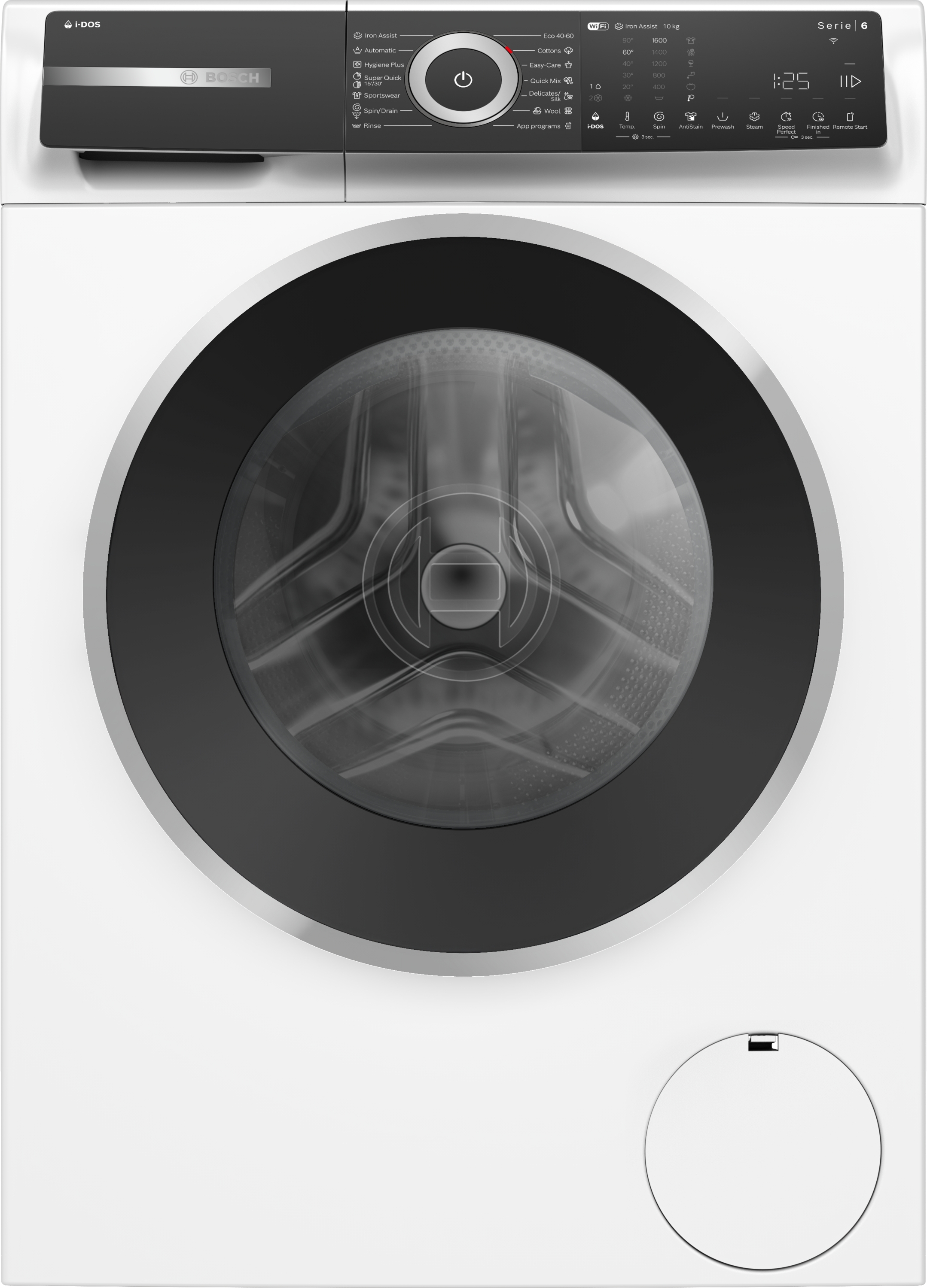 Bosch WGH256A6BY, Elöltöltős mosógép