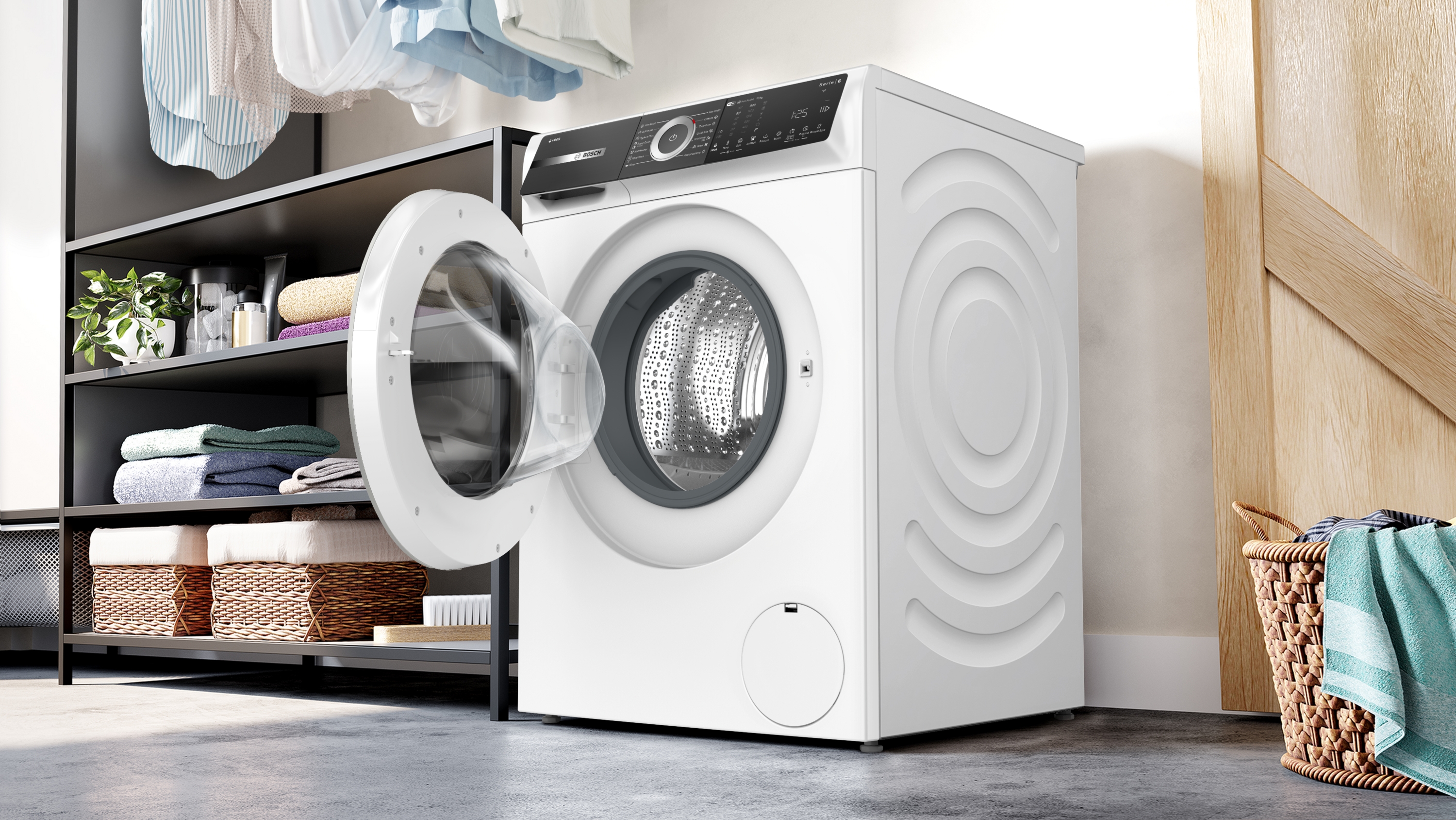 Bosch WGH256A6BY, Elöltöltős mosógép