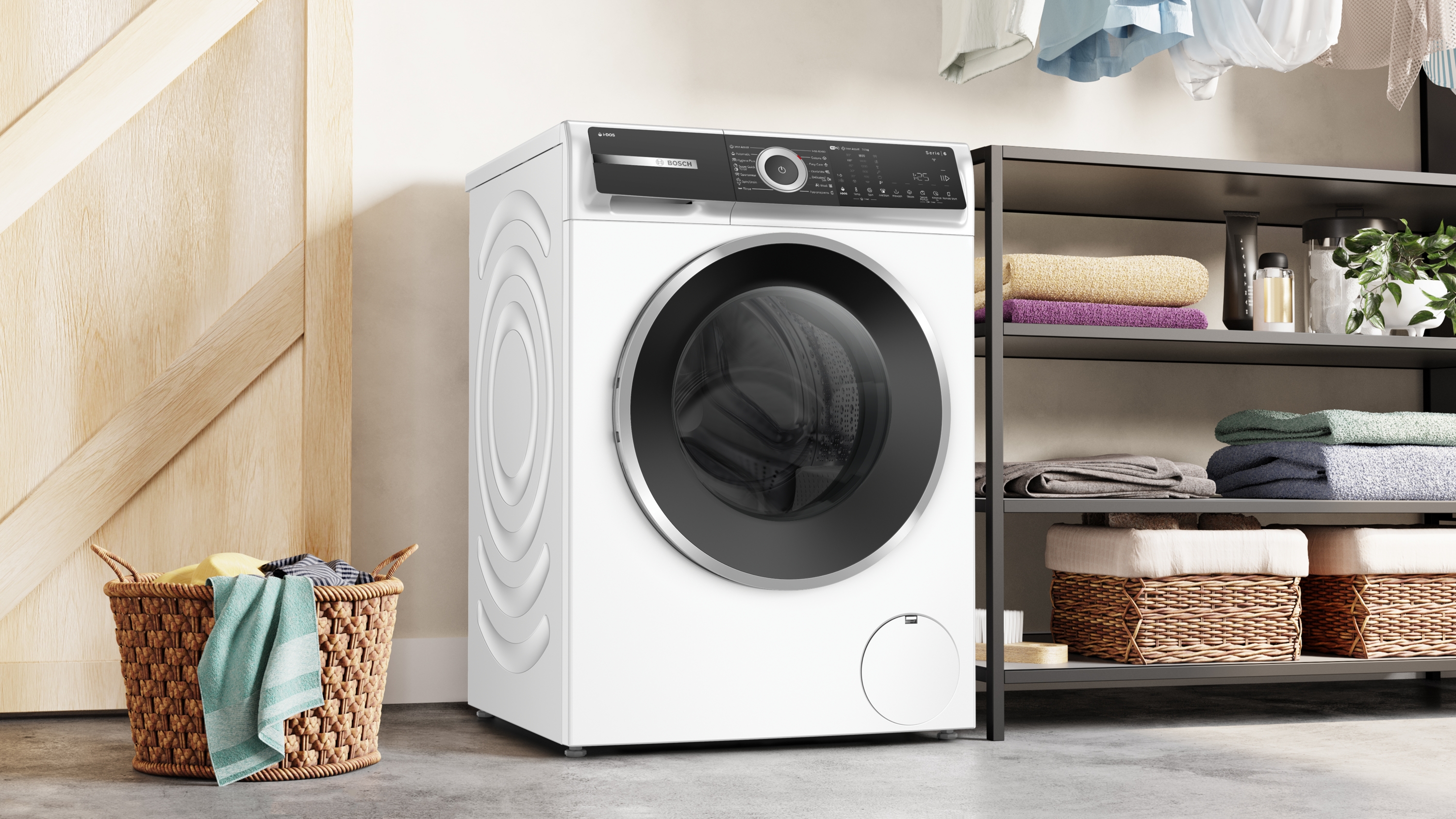 Bosch WGH256A6BY, Elöltöltős mosógép