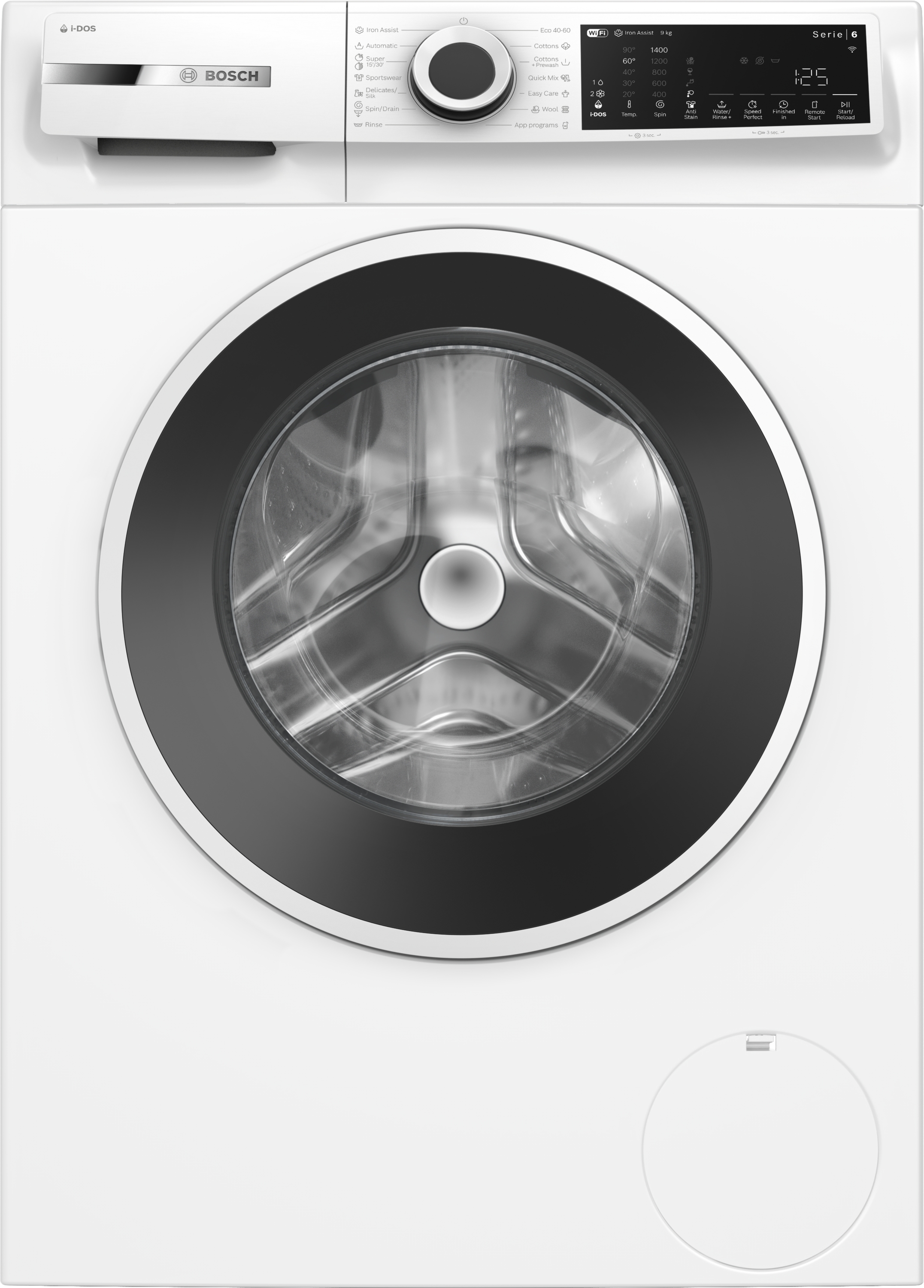 Bosch WGJ244A2BY, Elöltöltős mosógép