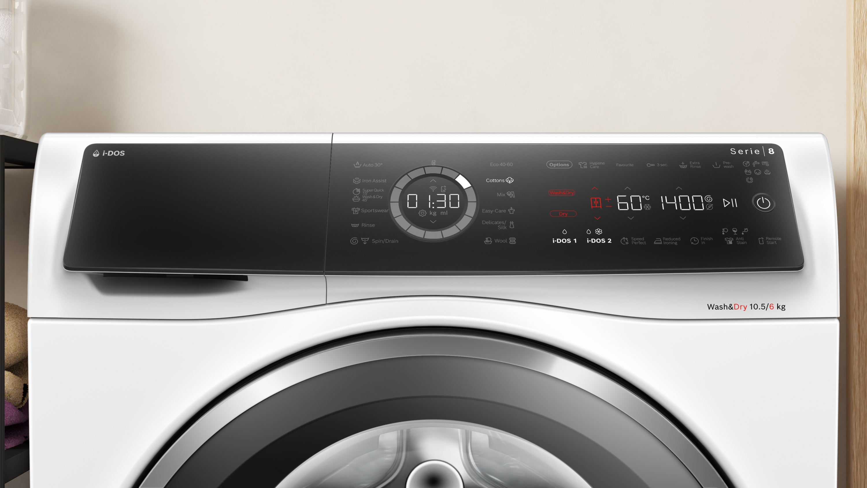 Bosch WNC254A0BY, Mosó-szárítógép