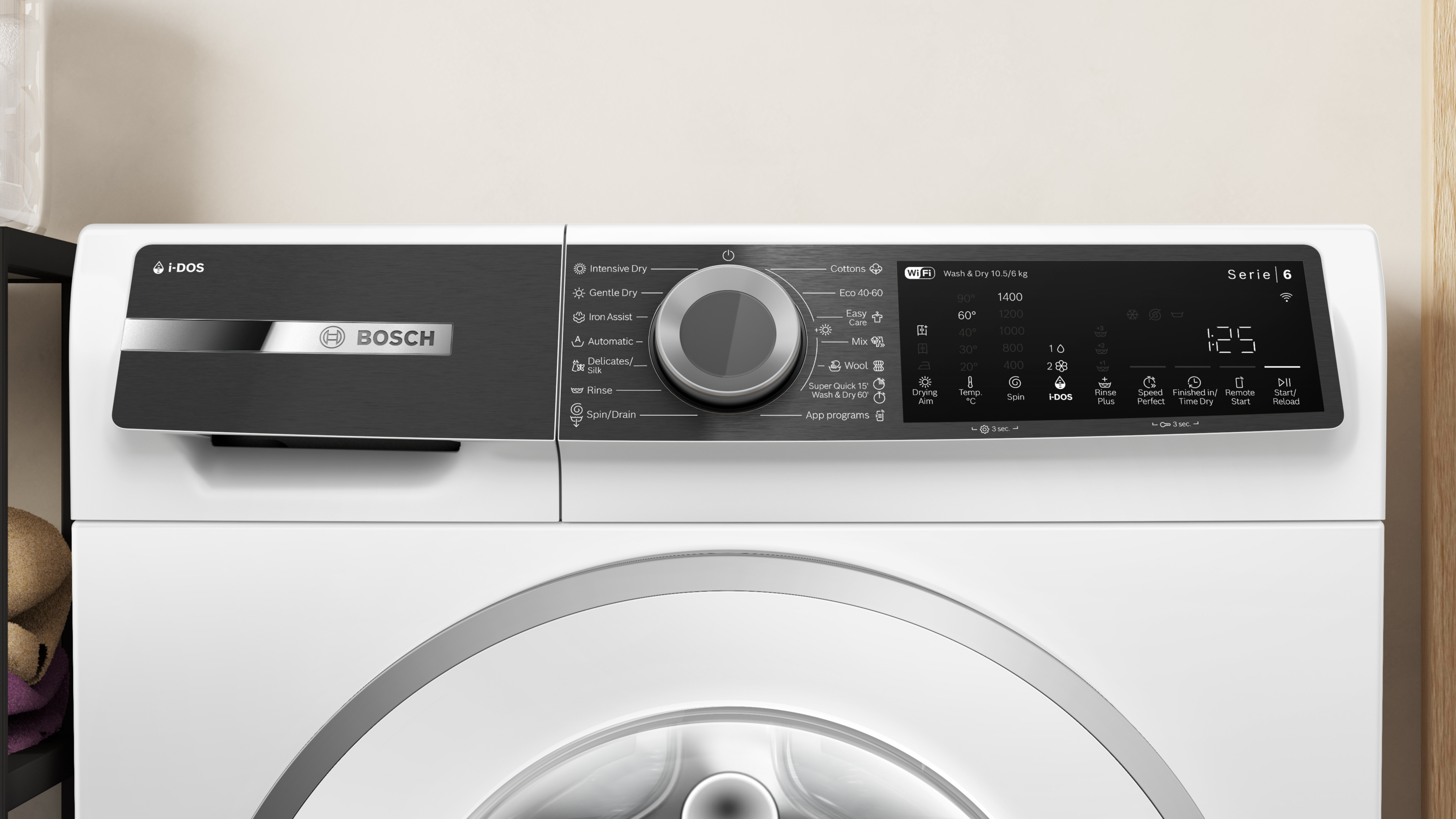 Bosch WNG254A7BY, Mosó-szárítógép