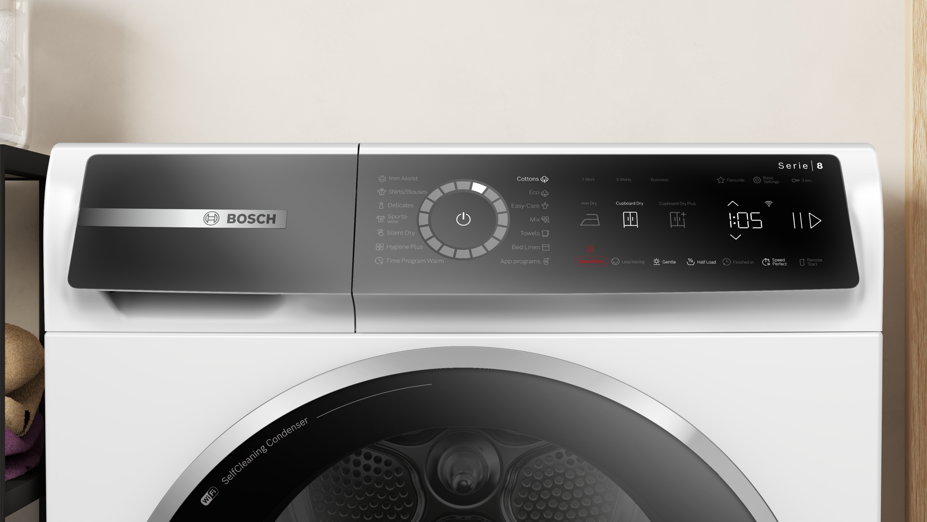 Bosch WQB246CNBY, Hőszivattyús szárítógép