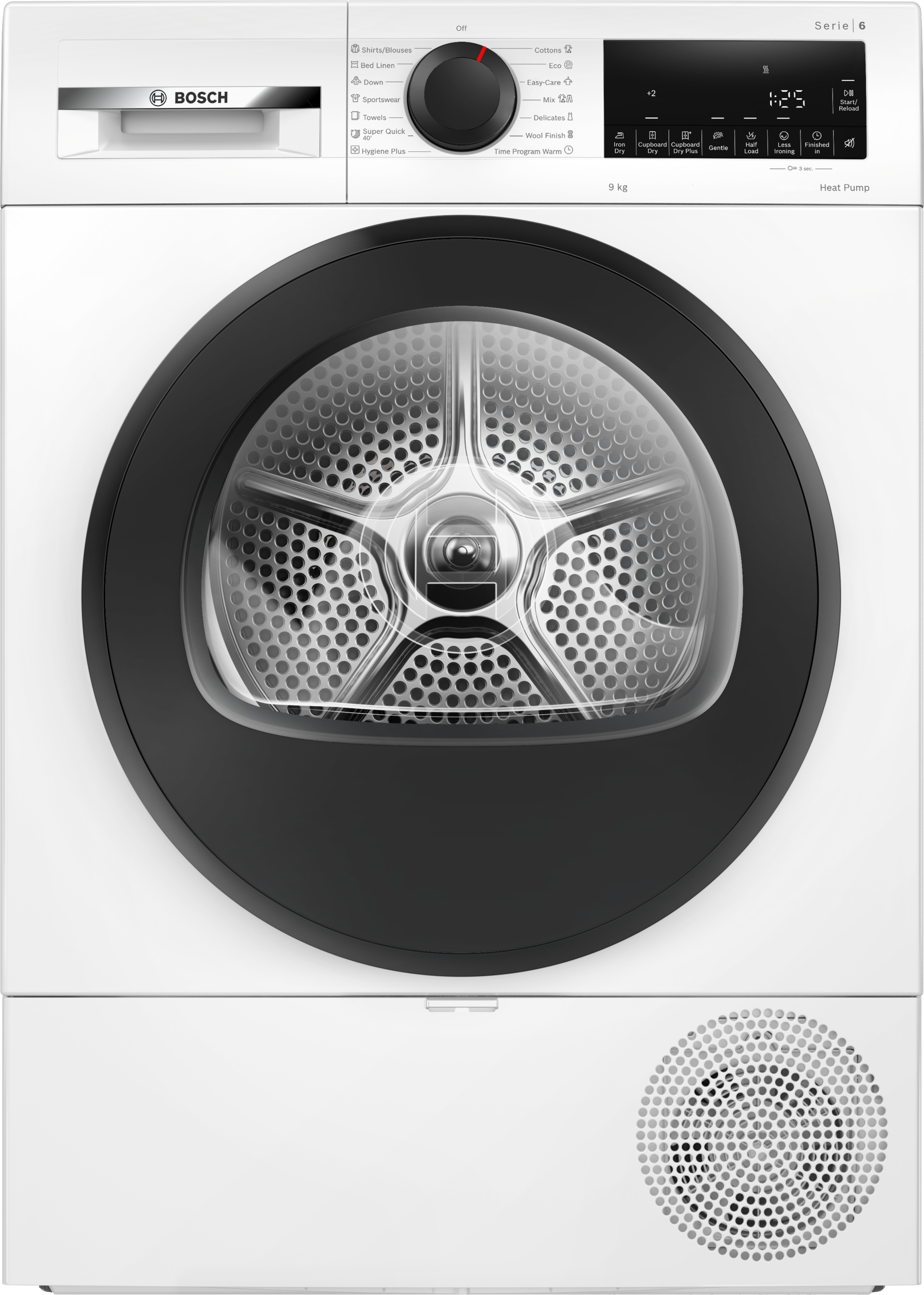 Bosch WQG243DNBY, Hőszivattyús szárítógép